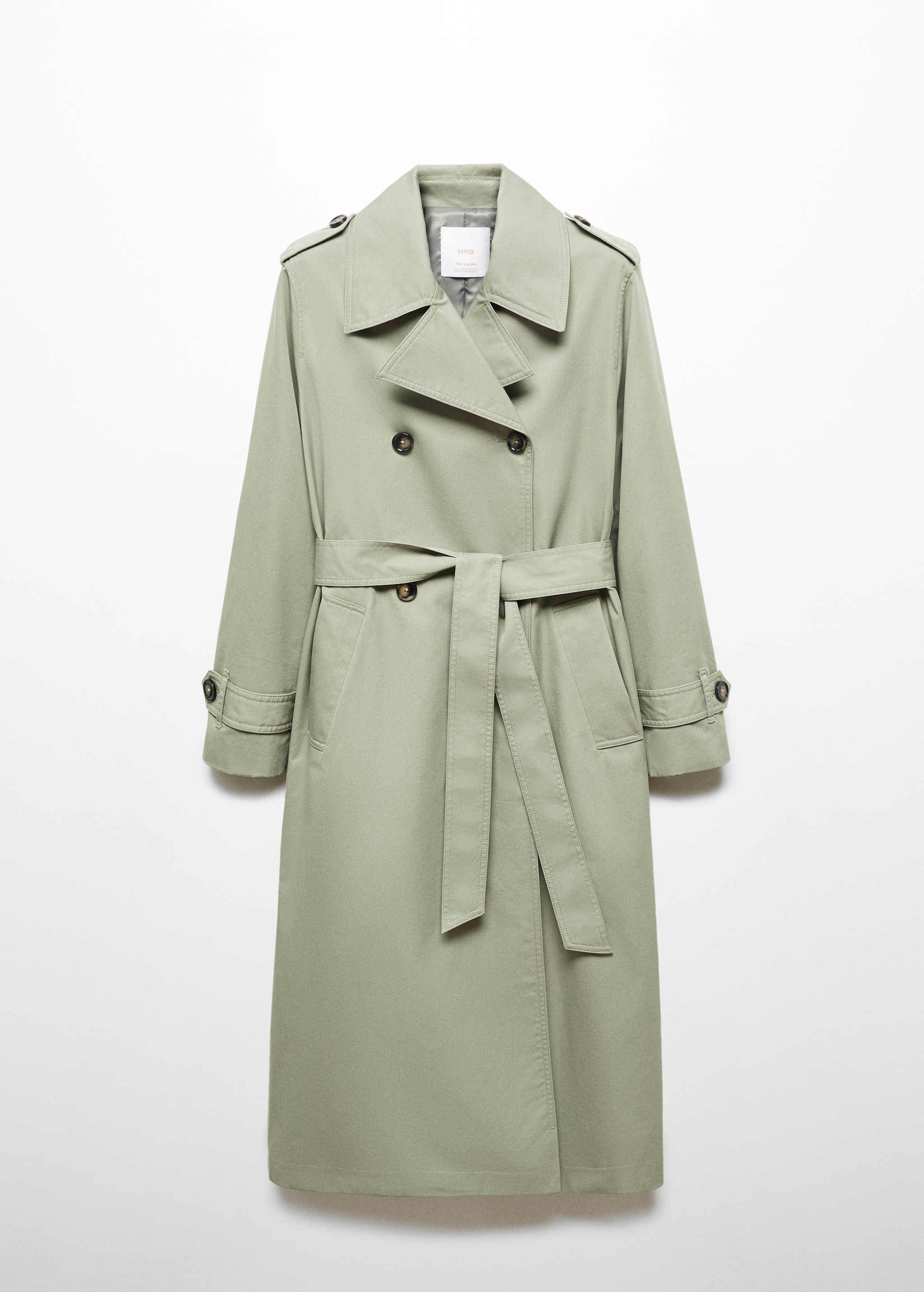 Double-button trench coat - Article without model