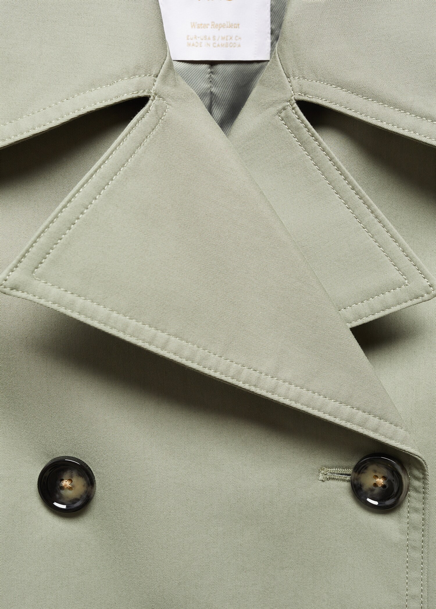 Double-button trench coat - Details of the article 8