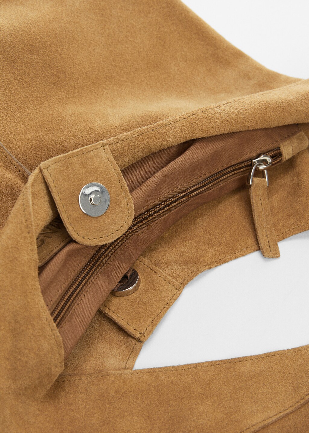 スペイン発送 MANGO スエードレザーのショッパーバッグ 今季新作 Leather shopper bag | MANGO Japan