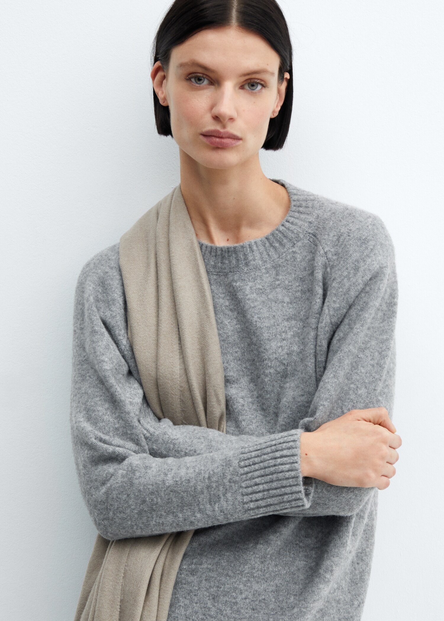 Oversize knit sweater - Details of the article 1