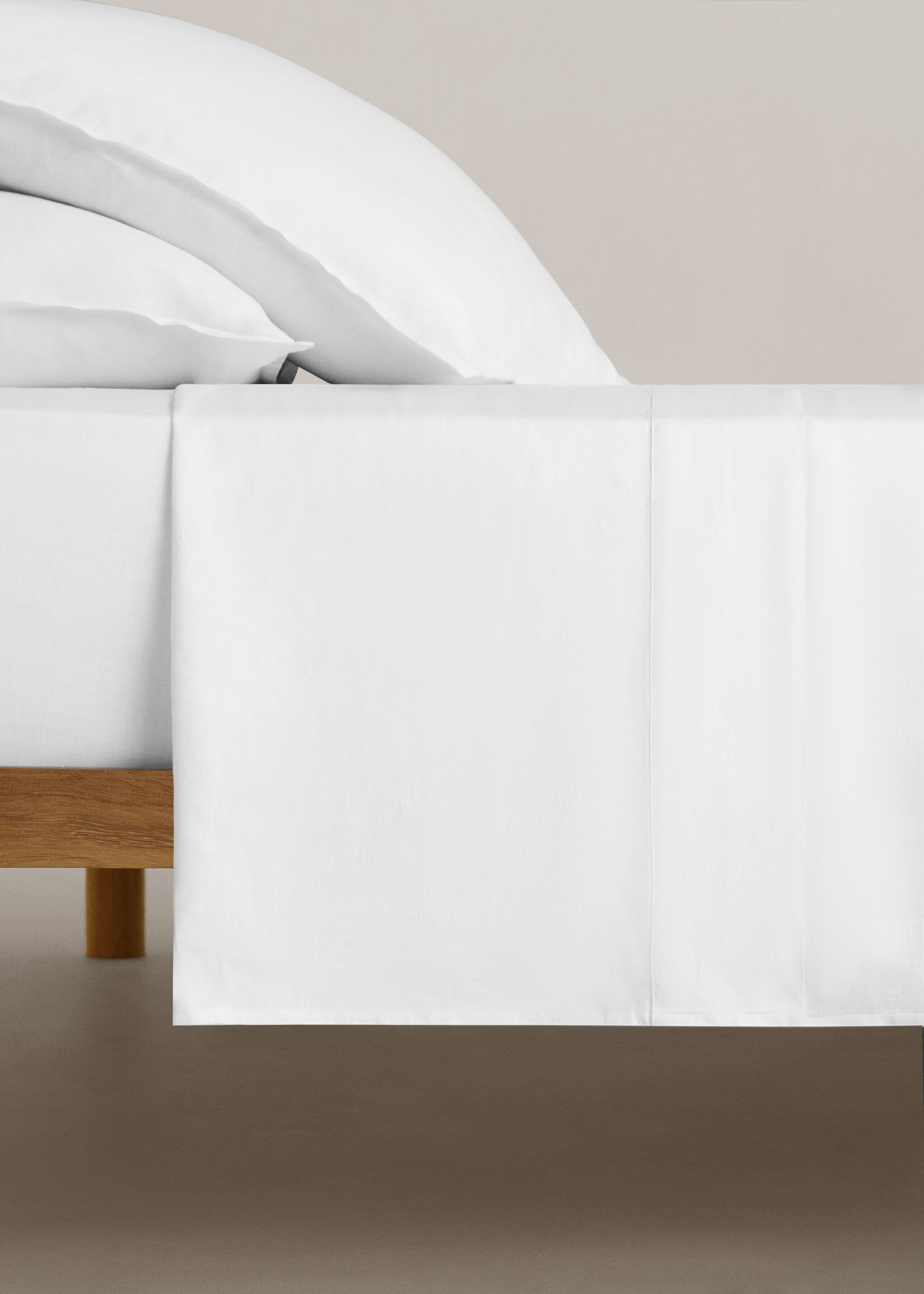 Oberlaken aus 100 % Leinen für 180 cm Bett - Artikel ohne Model