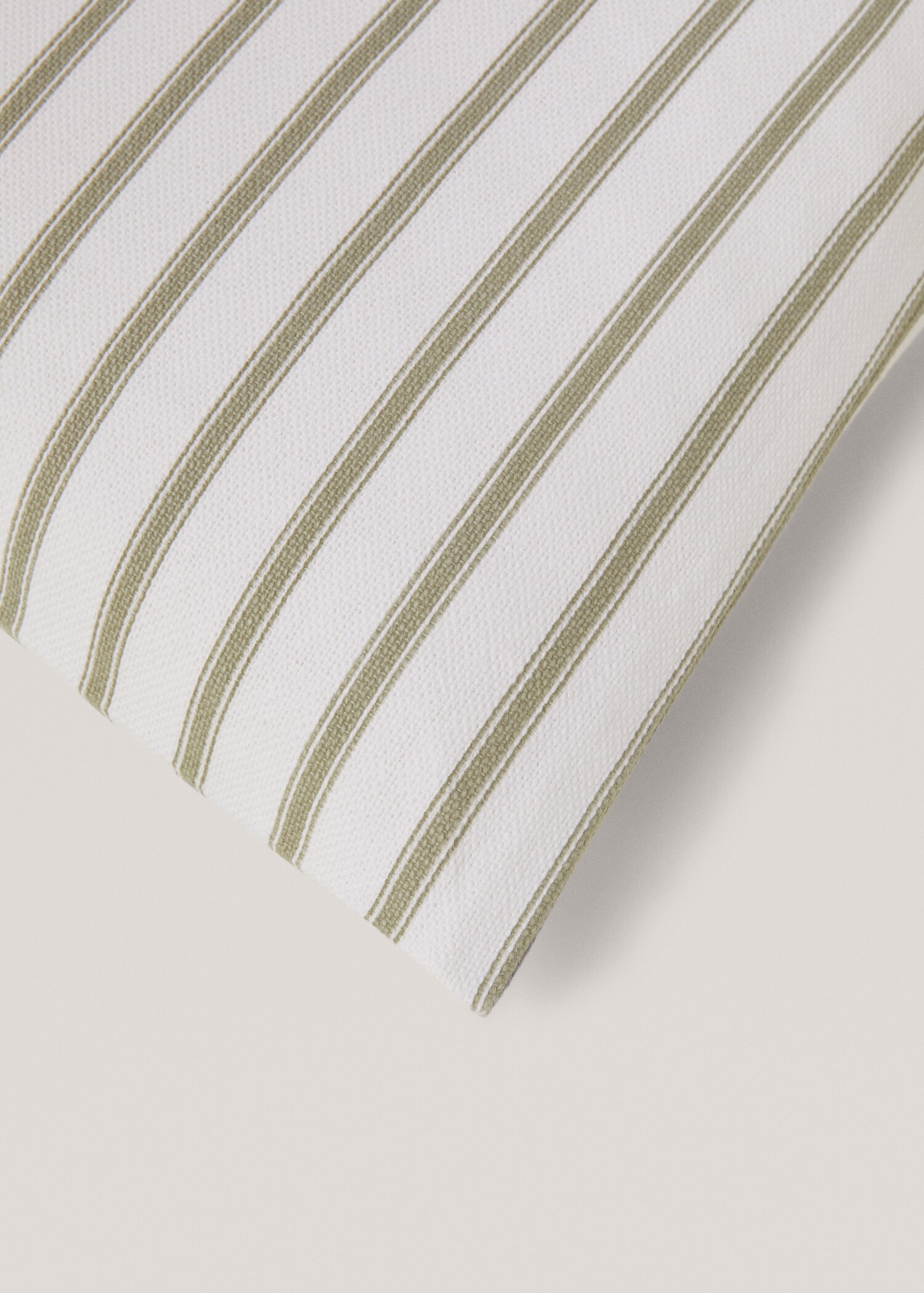 Stripes cotton cushion case 30x50cm - Details of the article 3