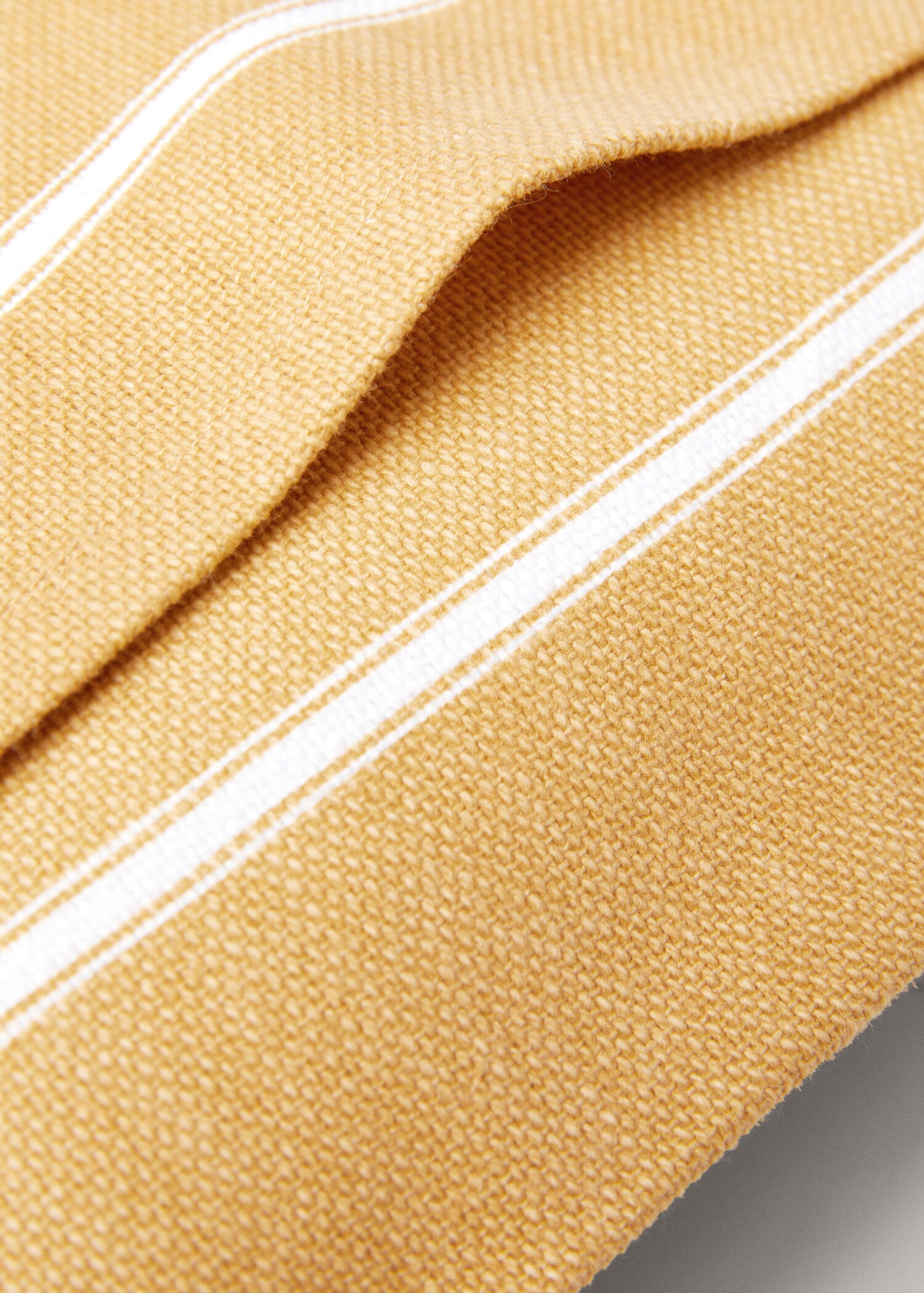 Stripes cotton cushion case 30x50cm - Details of the article 2