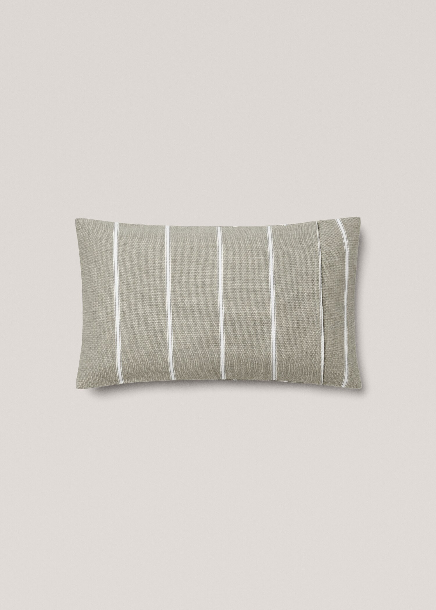Stripes cotton cushion case 30x50cm - Details of the article 1