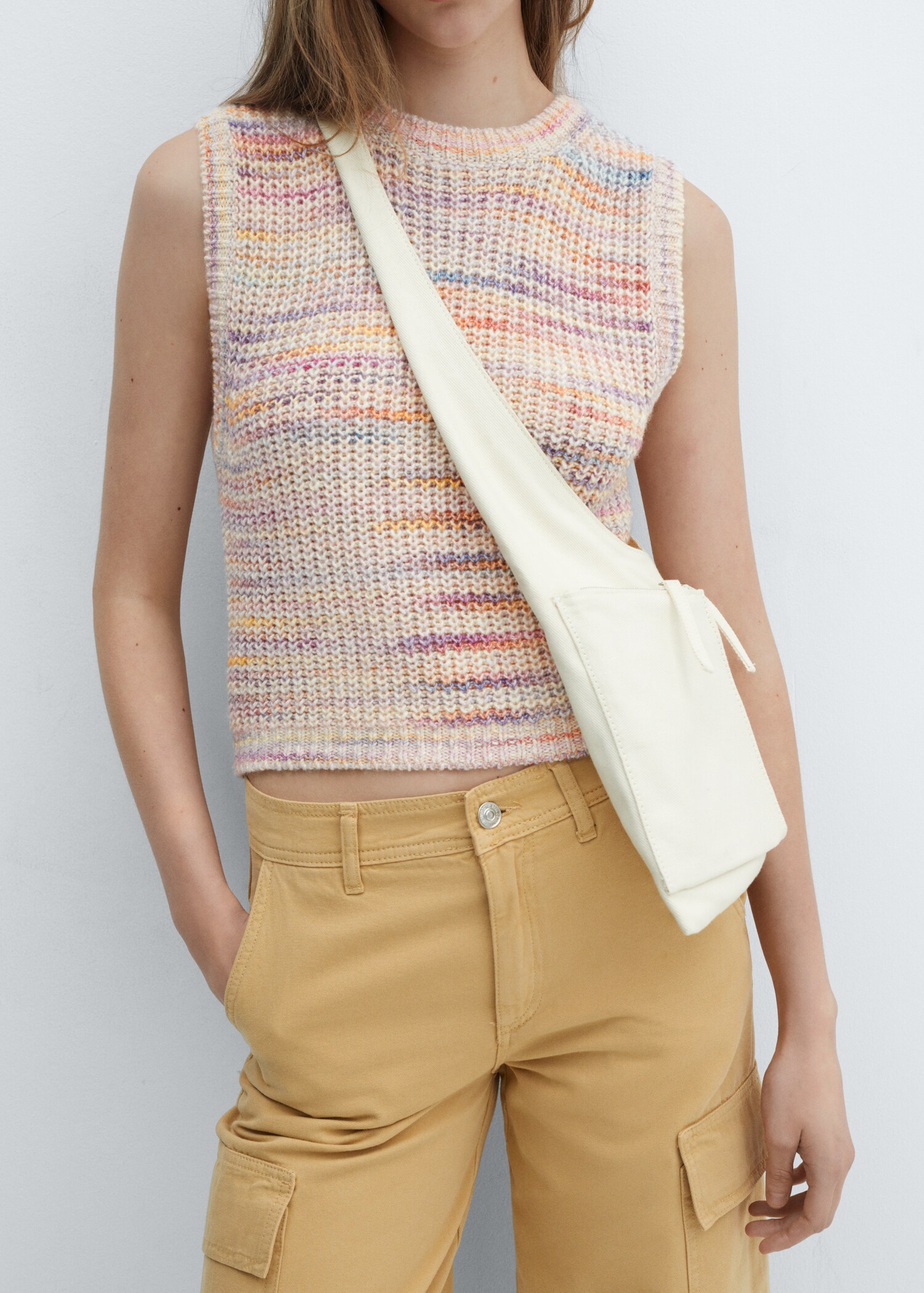 Gilet point multicolore - Détail de l'article 6