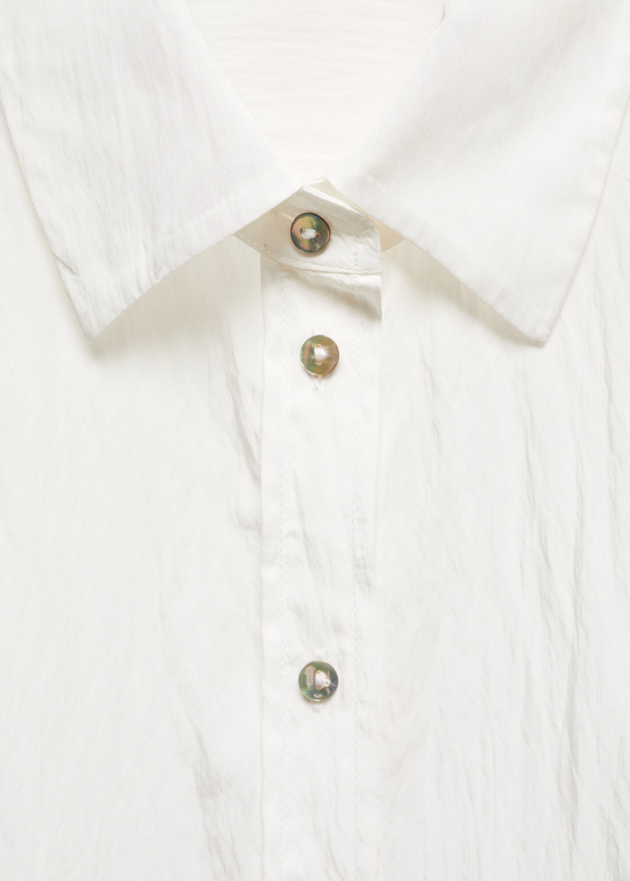 Wrinkled effect shirt - Details of the article 8