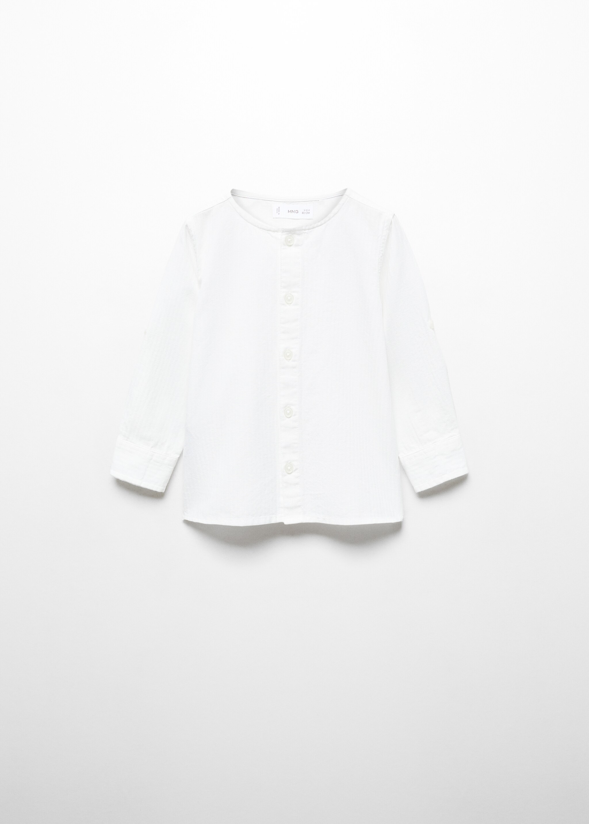 Mao collar shirt - Article without model