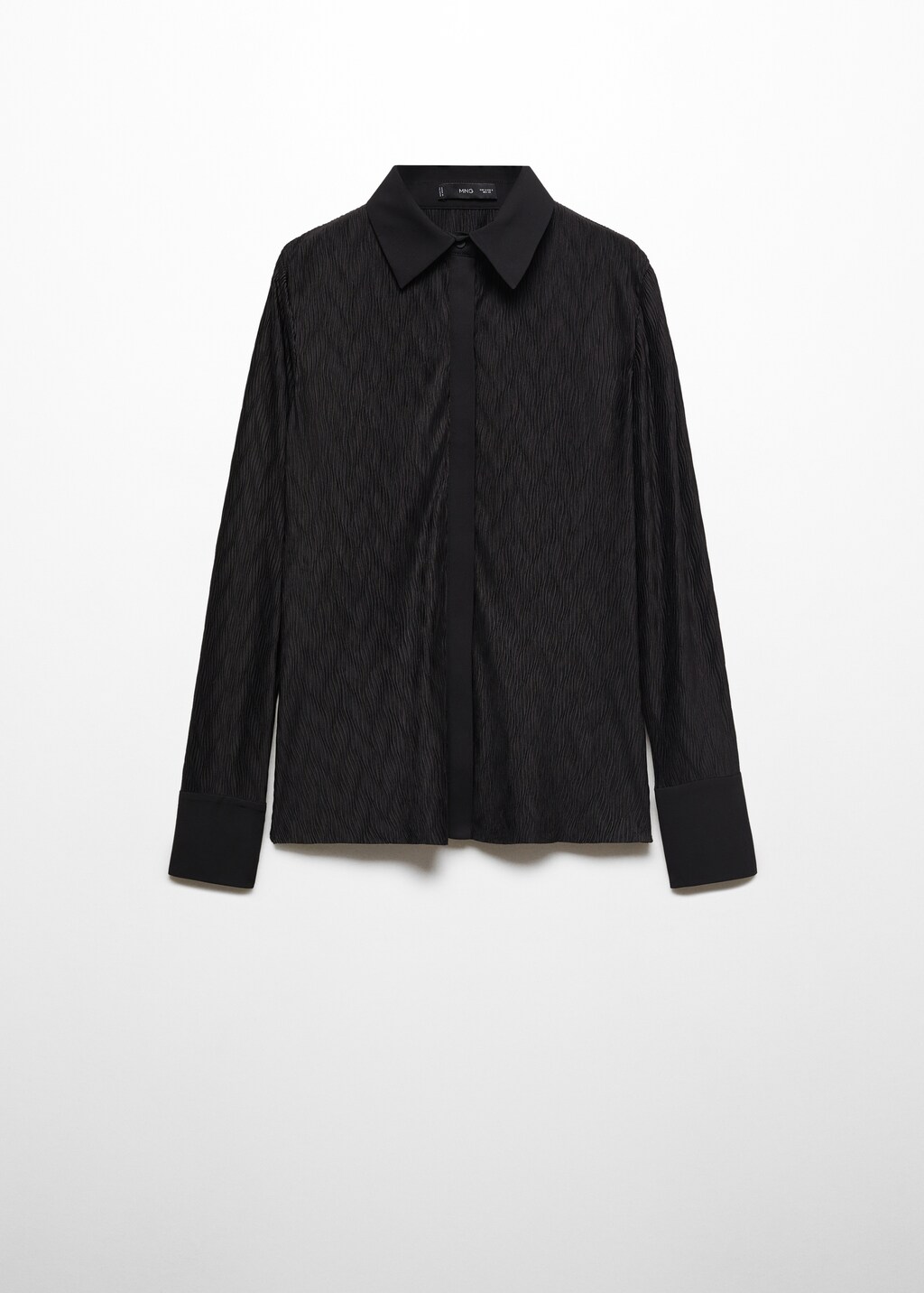 Camisa textura botones