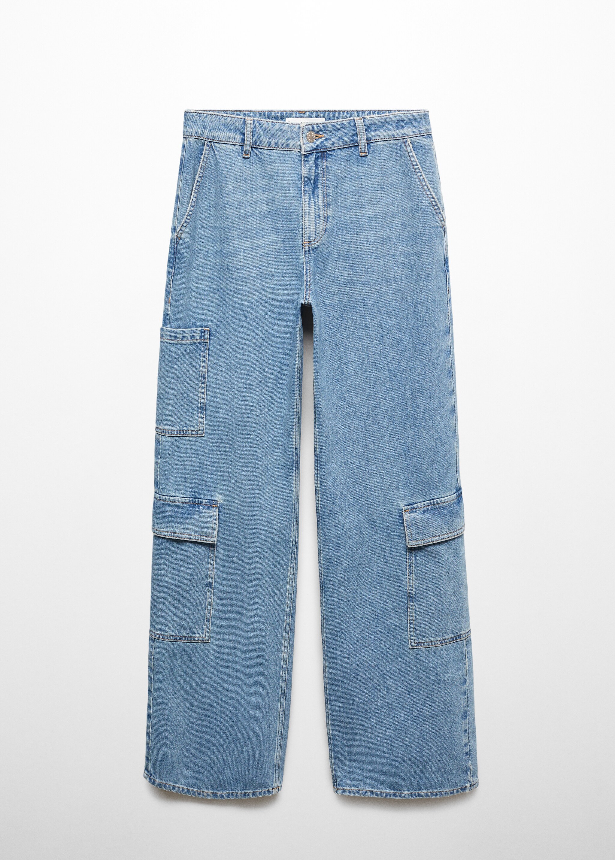 Loose-Cargo-Jeans mit Taschen - Artikel ohne Model