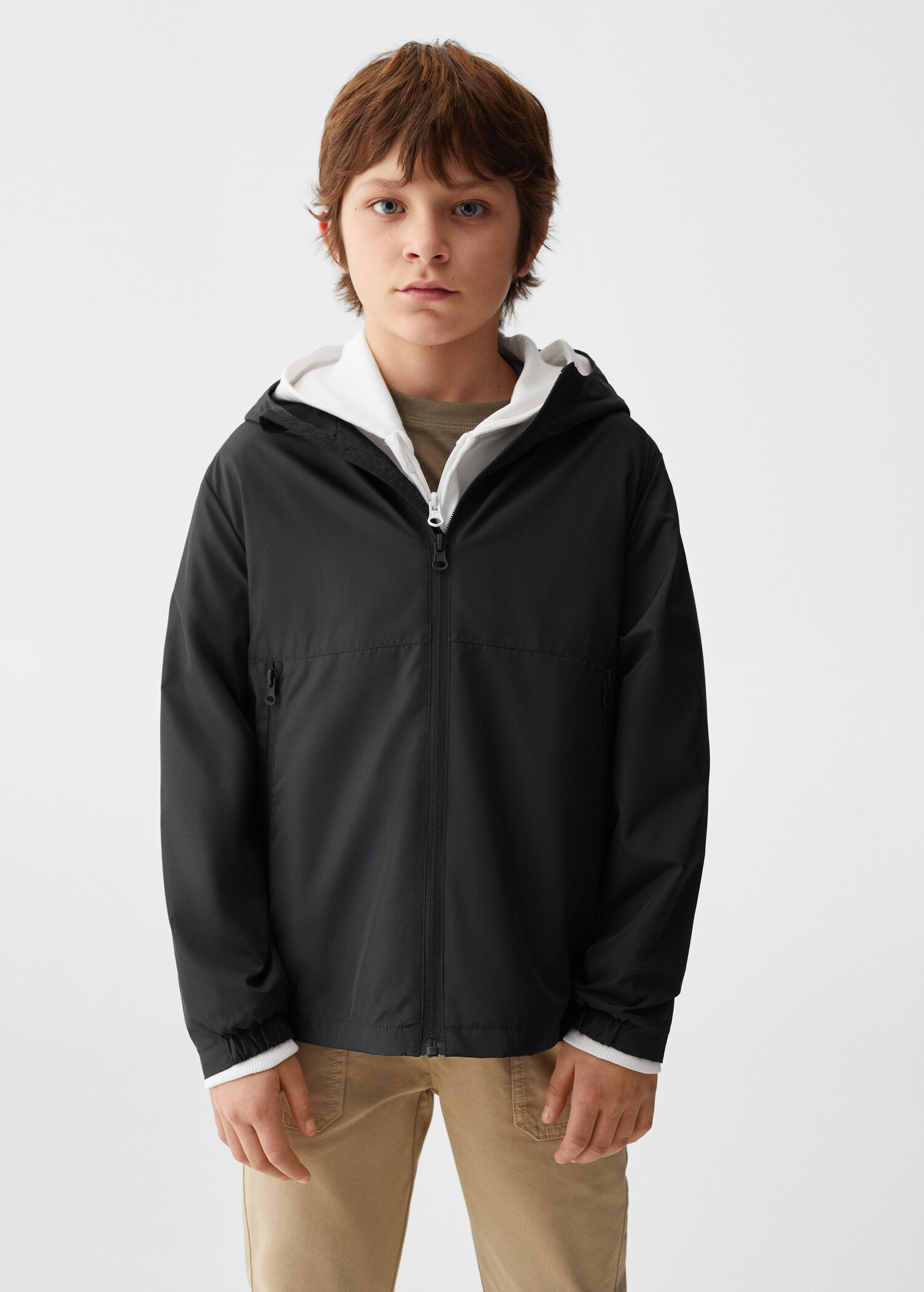Parka capuche - Plan moyen
