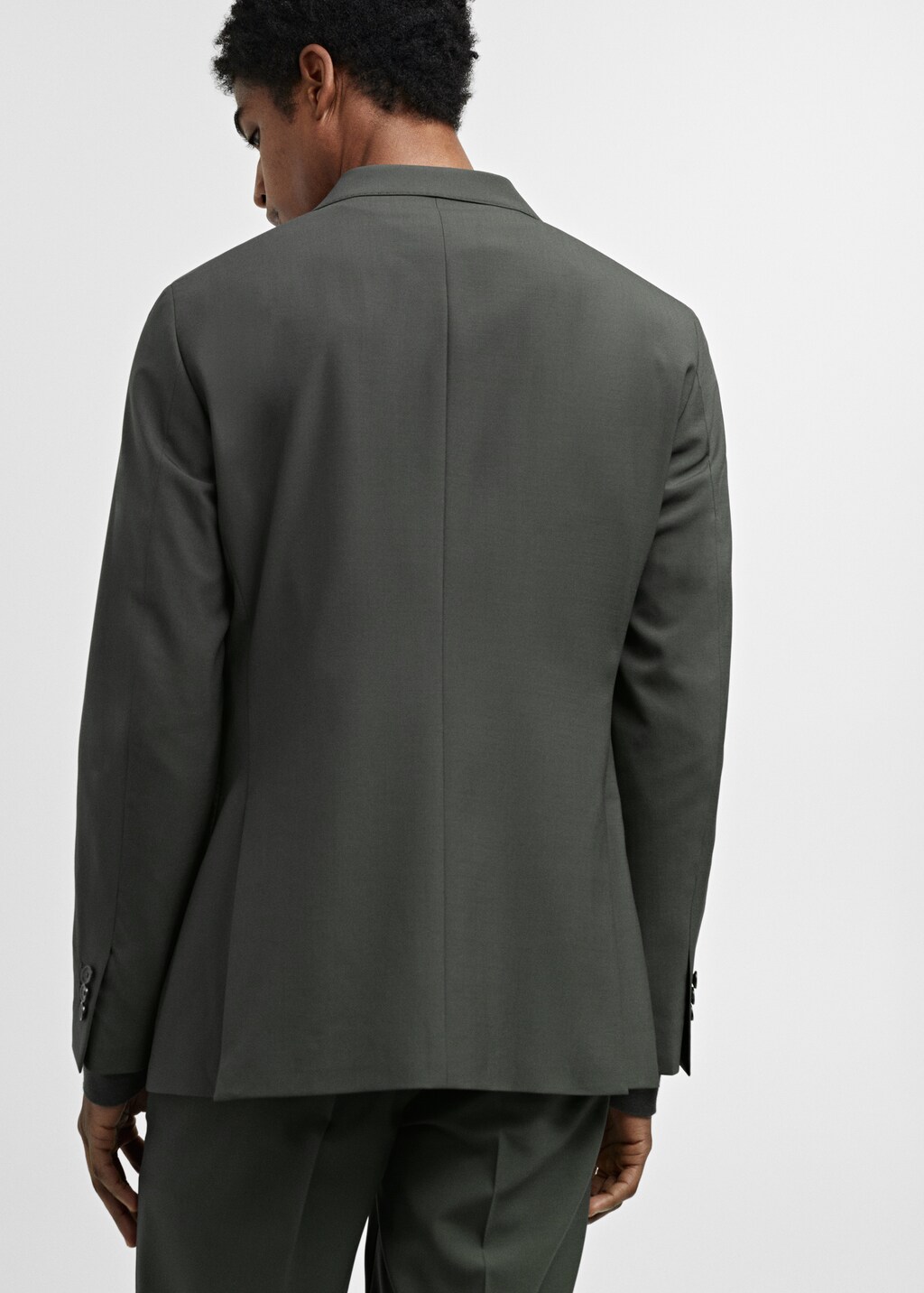 Slim-fit wool suit jacket - Men | MANGO China