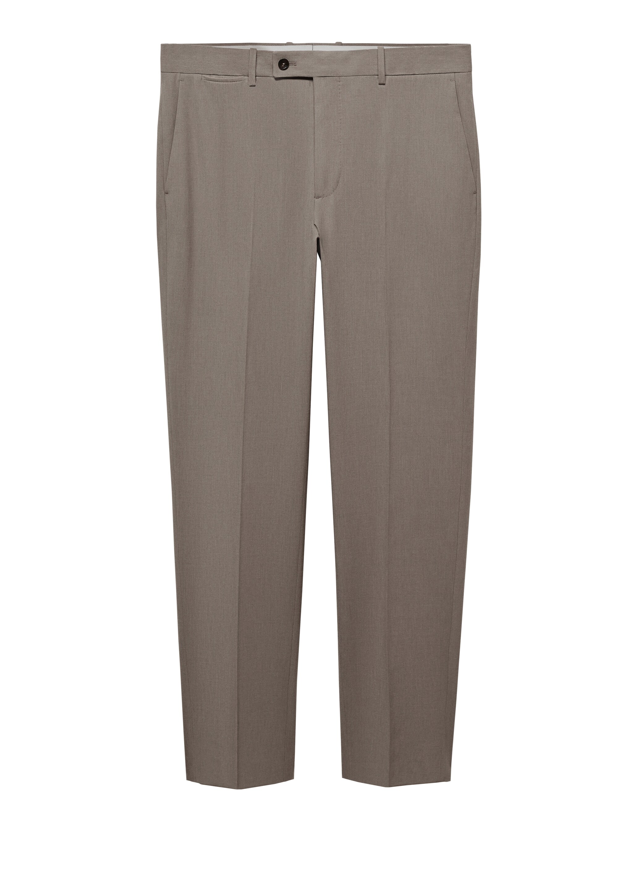 Slim fit cool wool suit trousers - Details of the article 9