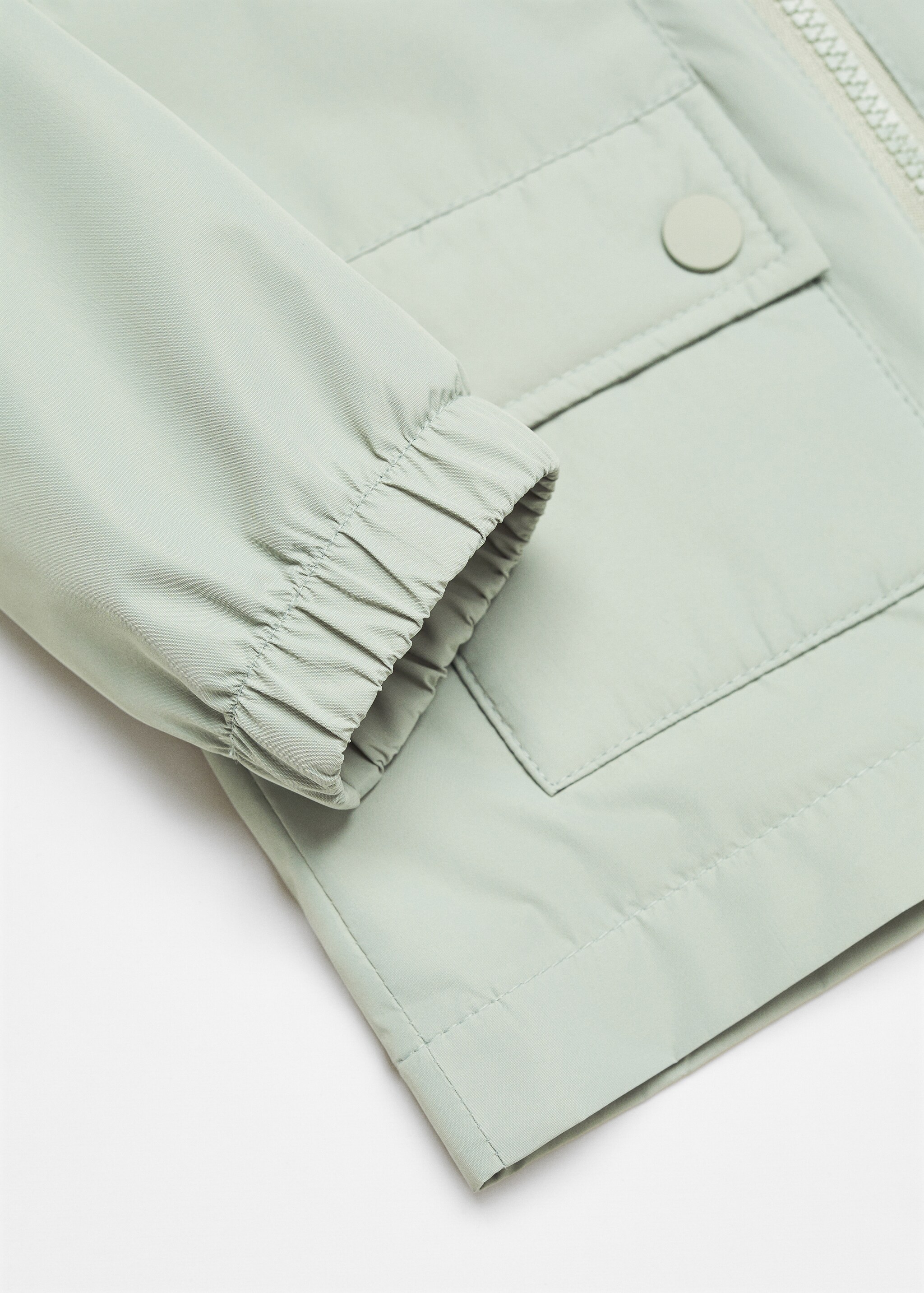 Raincoat hooded jacket - Details of the article 0