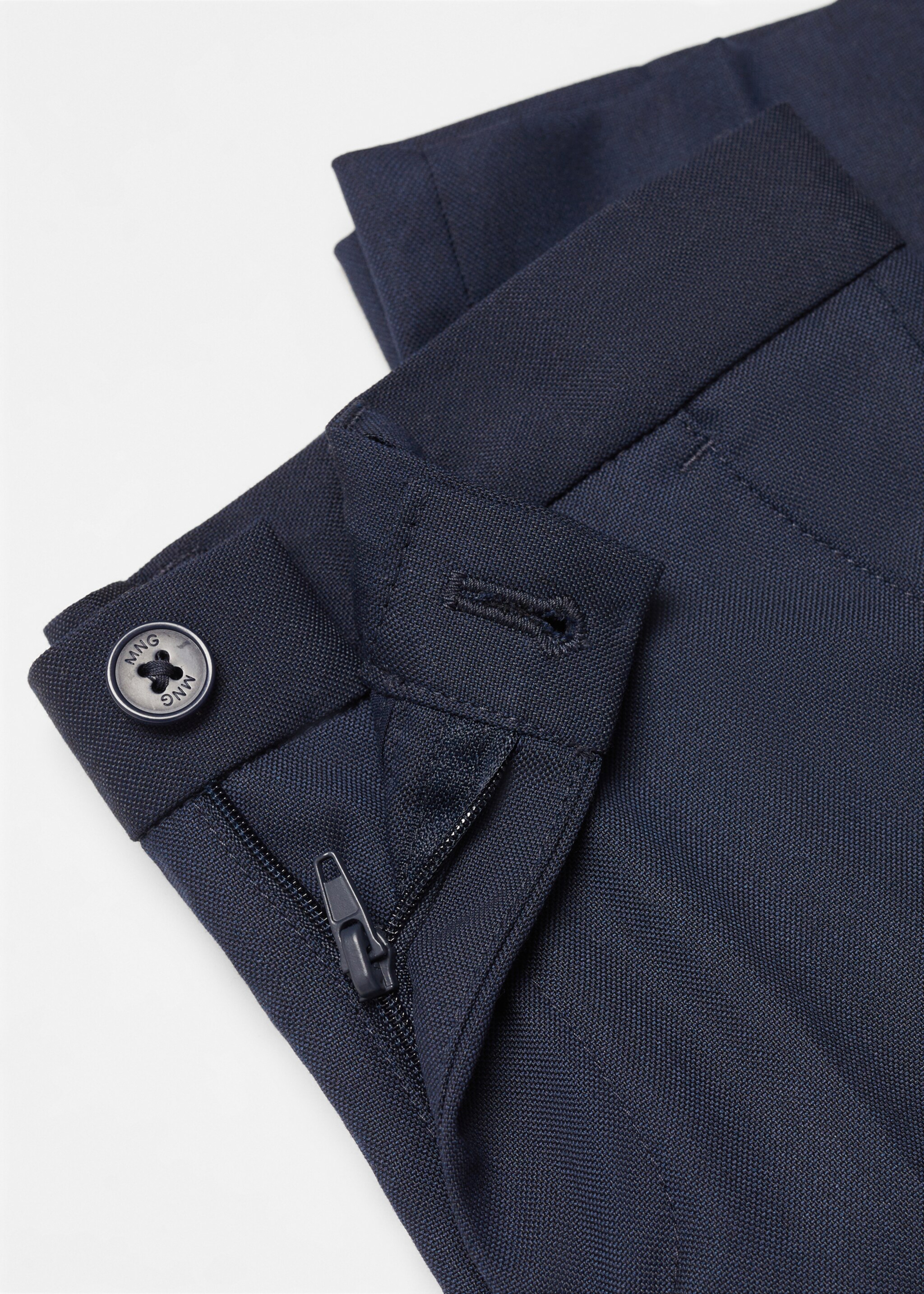 Straight suit trousers - Details of the article 8