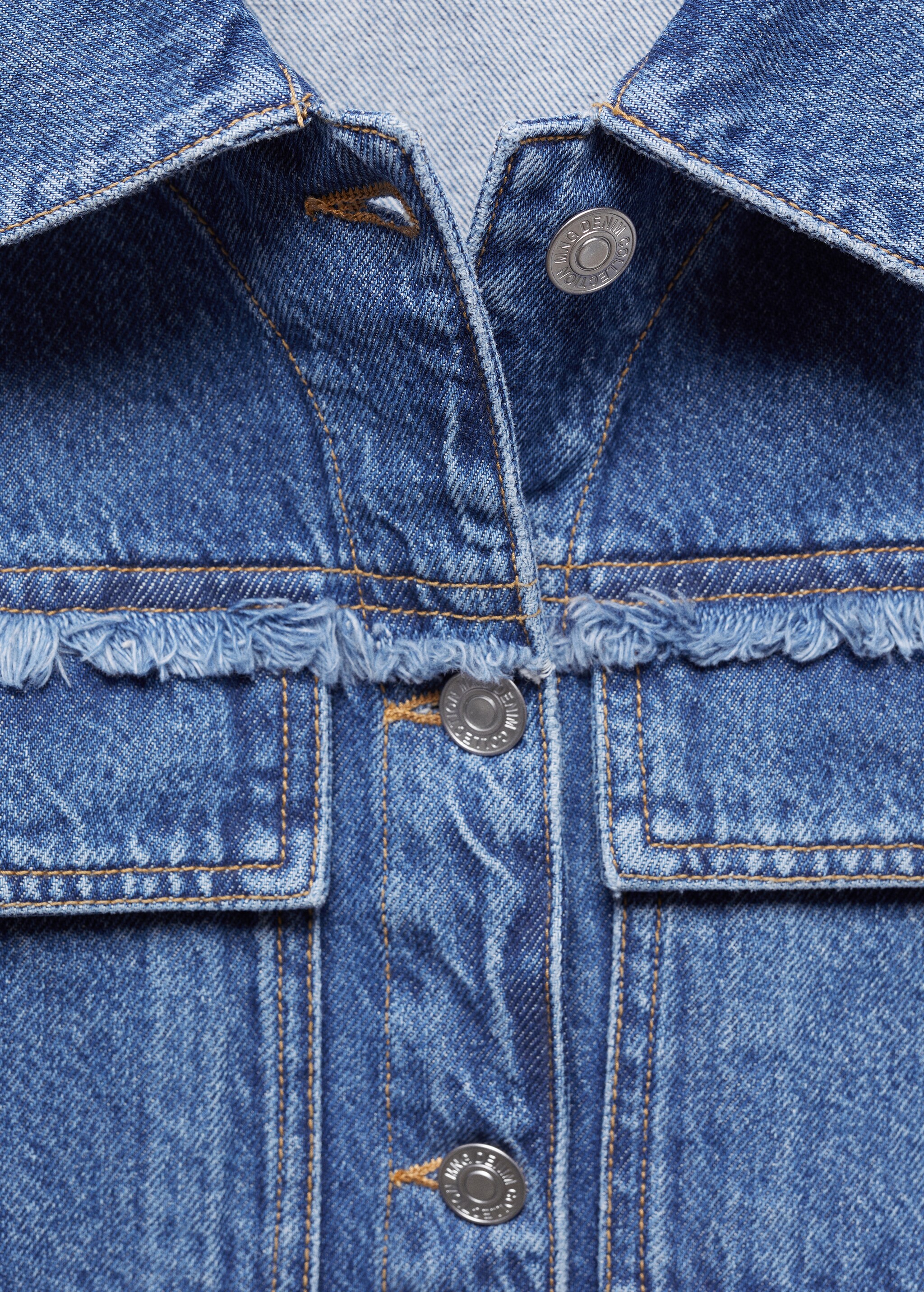 Veste jean poches  - Détail de l'article 8