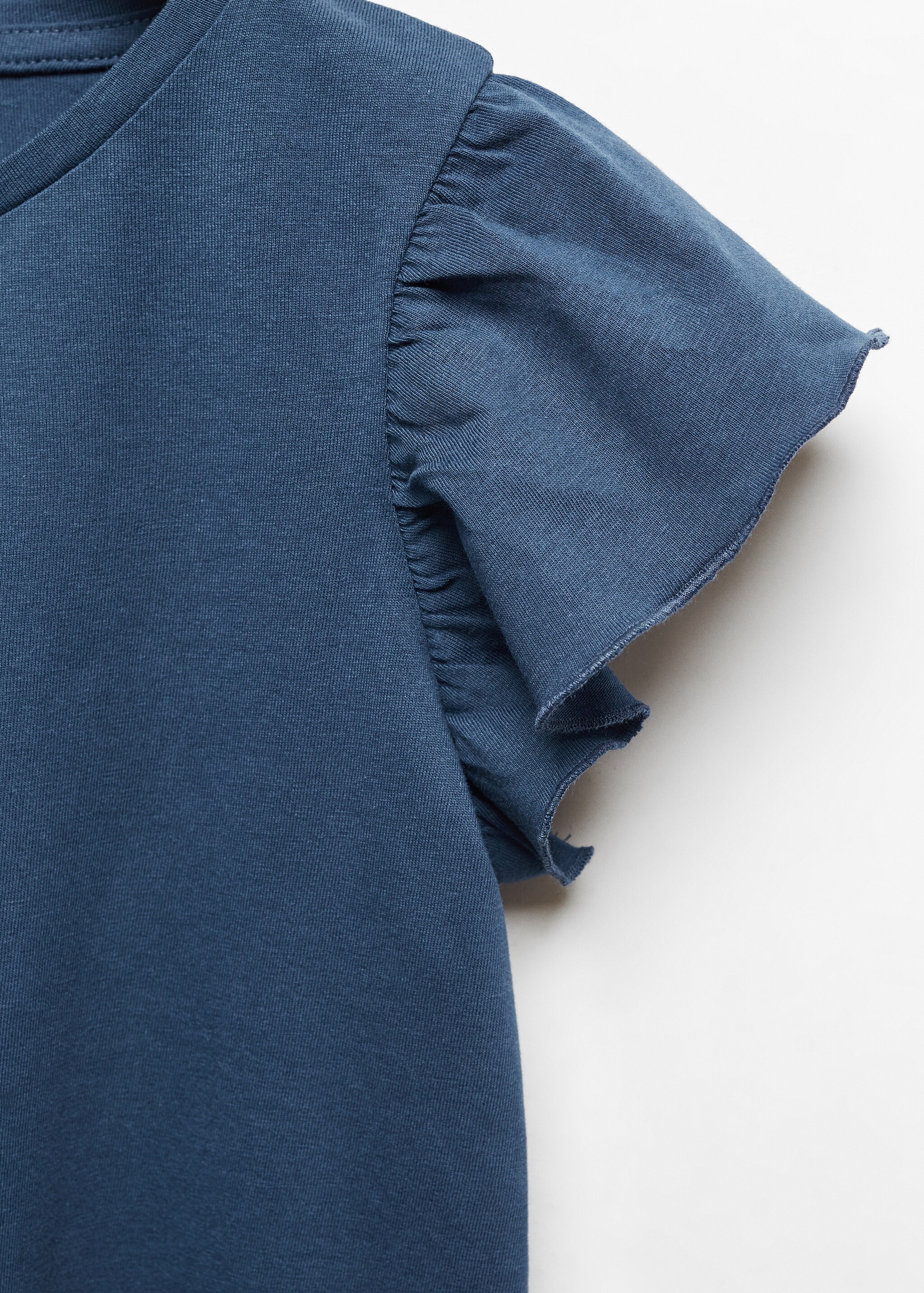 Short-sleeved ruffle t-shirt - Details of the article 8
