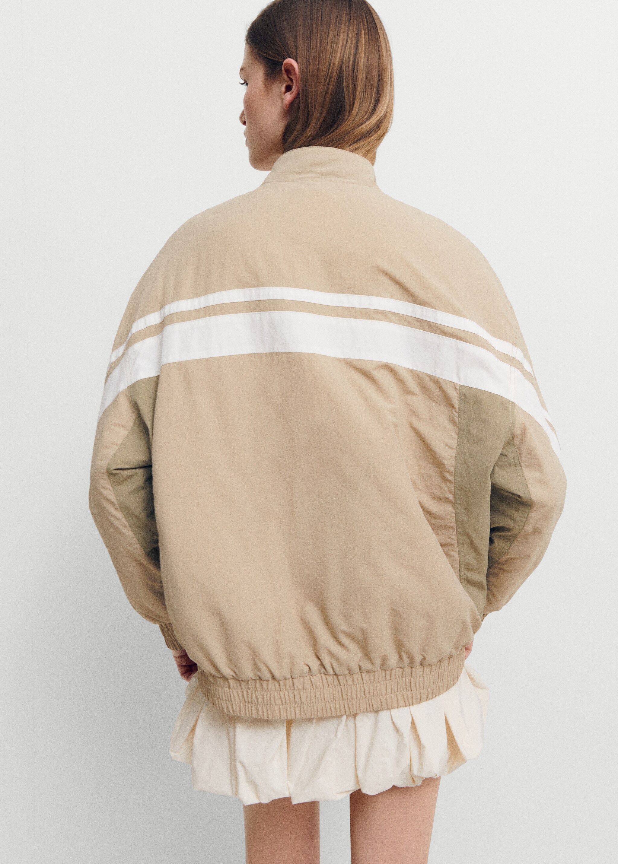 Bomber jacket with padded inner  - Reverse of the article