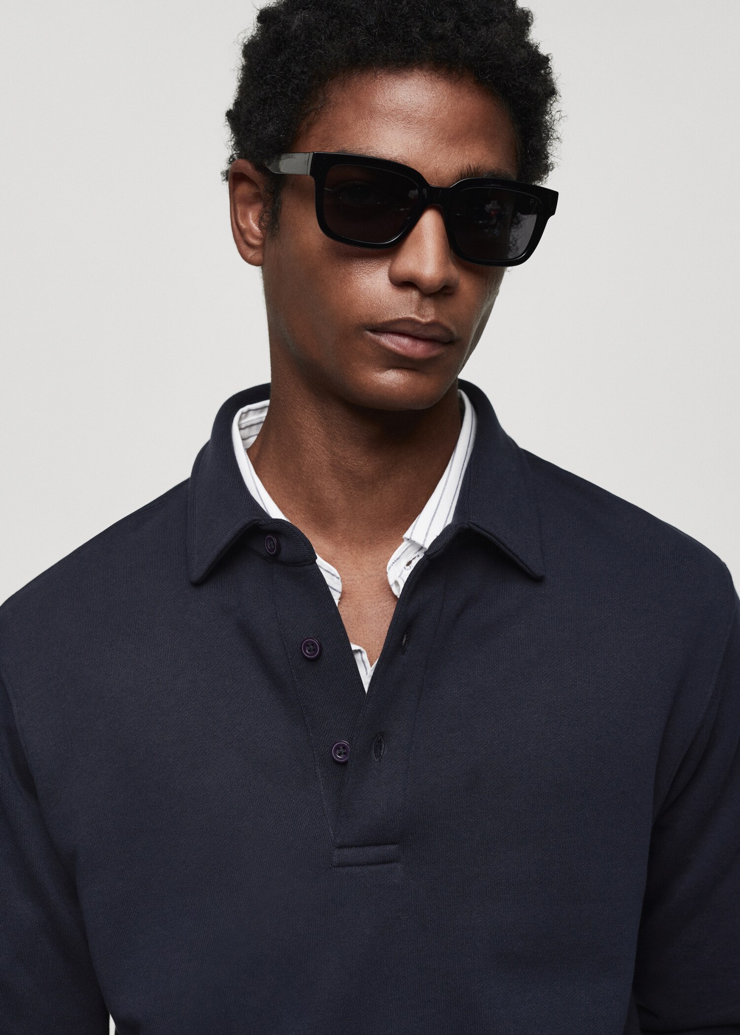 Cotton Polo Sweatshirt cotton-polo-sweatshirt