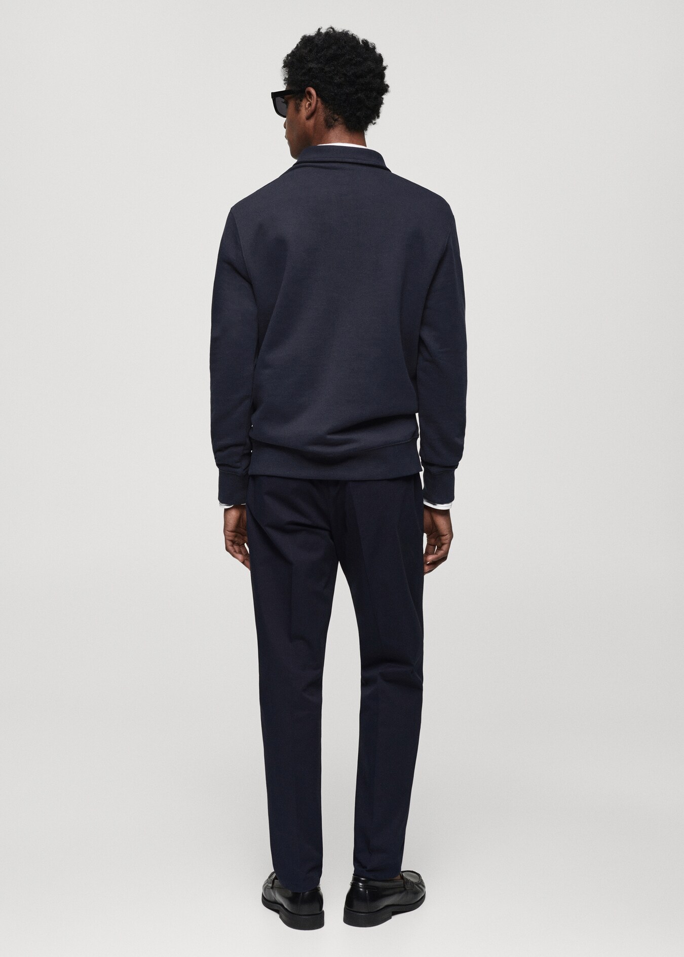 Cotton Polo Sweatshirt cotton-polo-sweatshirt