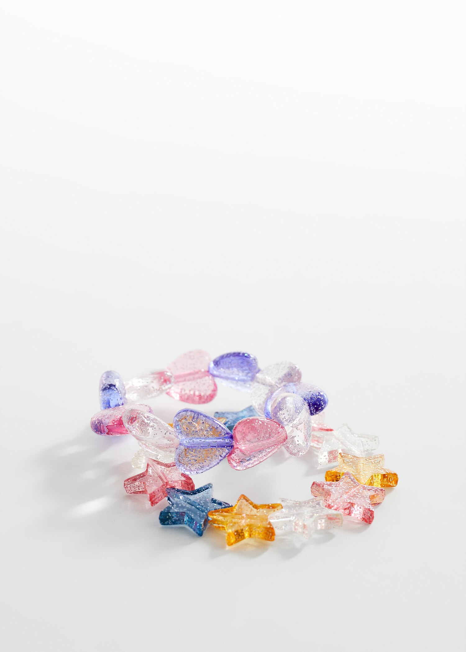 Pack de 2 pulseiras de contas - Plano médio