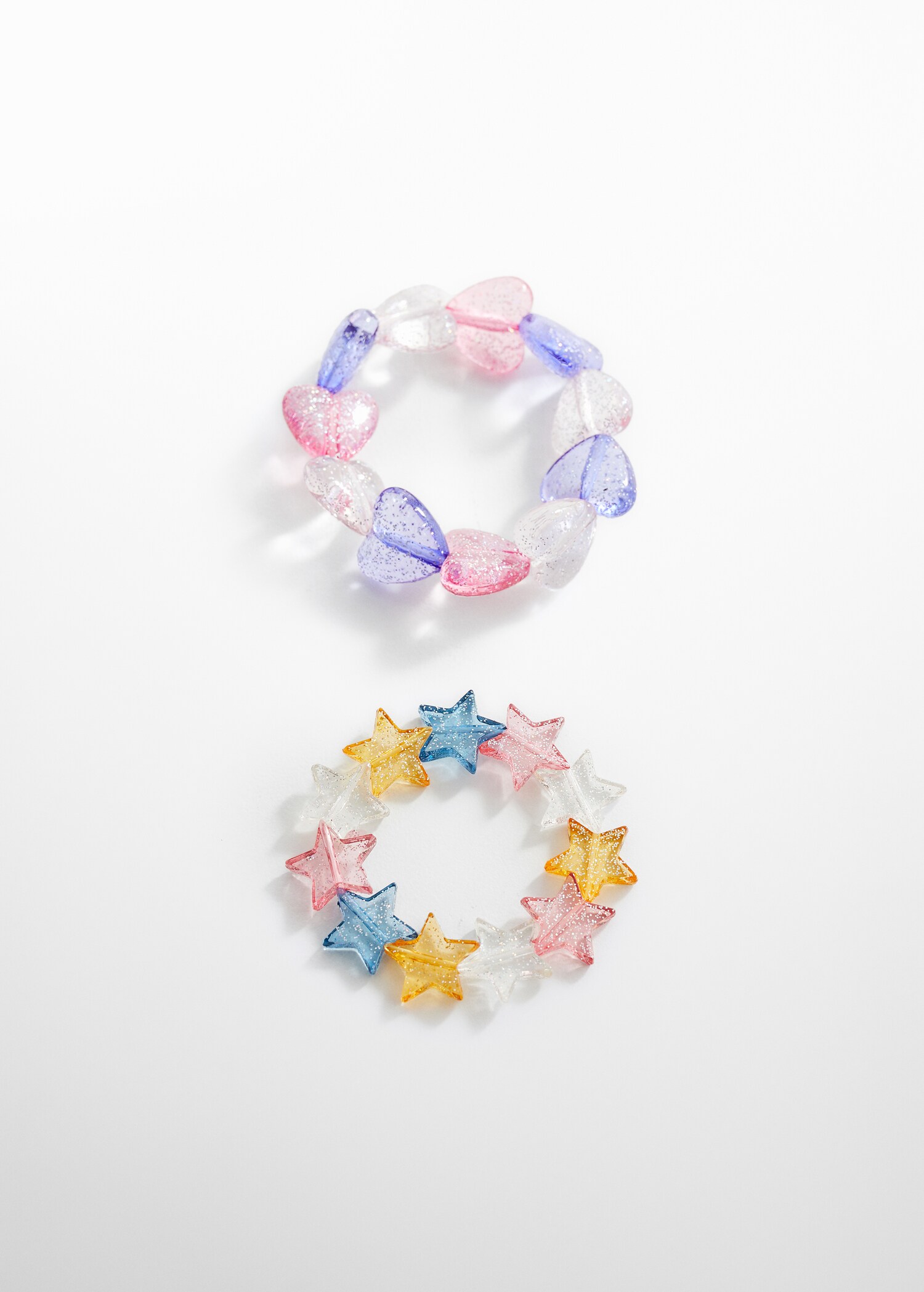 Pack de 2 pulseiras de contas - Artigo sem modelo