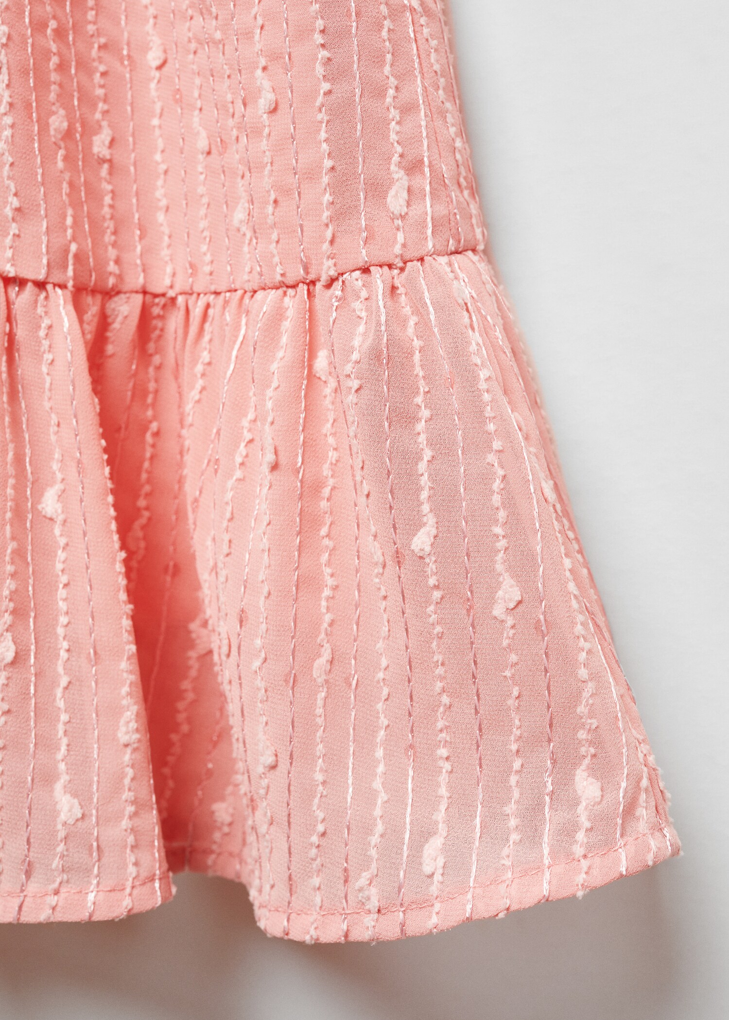 Frills embroidered dress - Details of the article 8