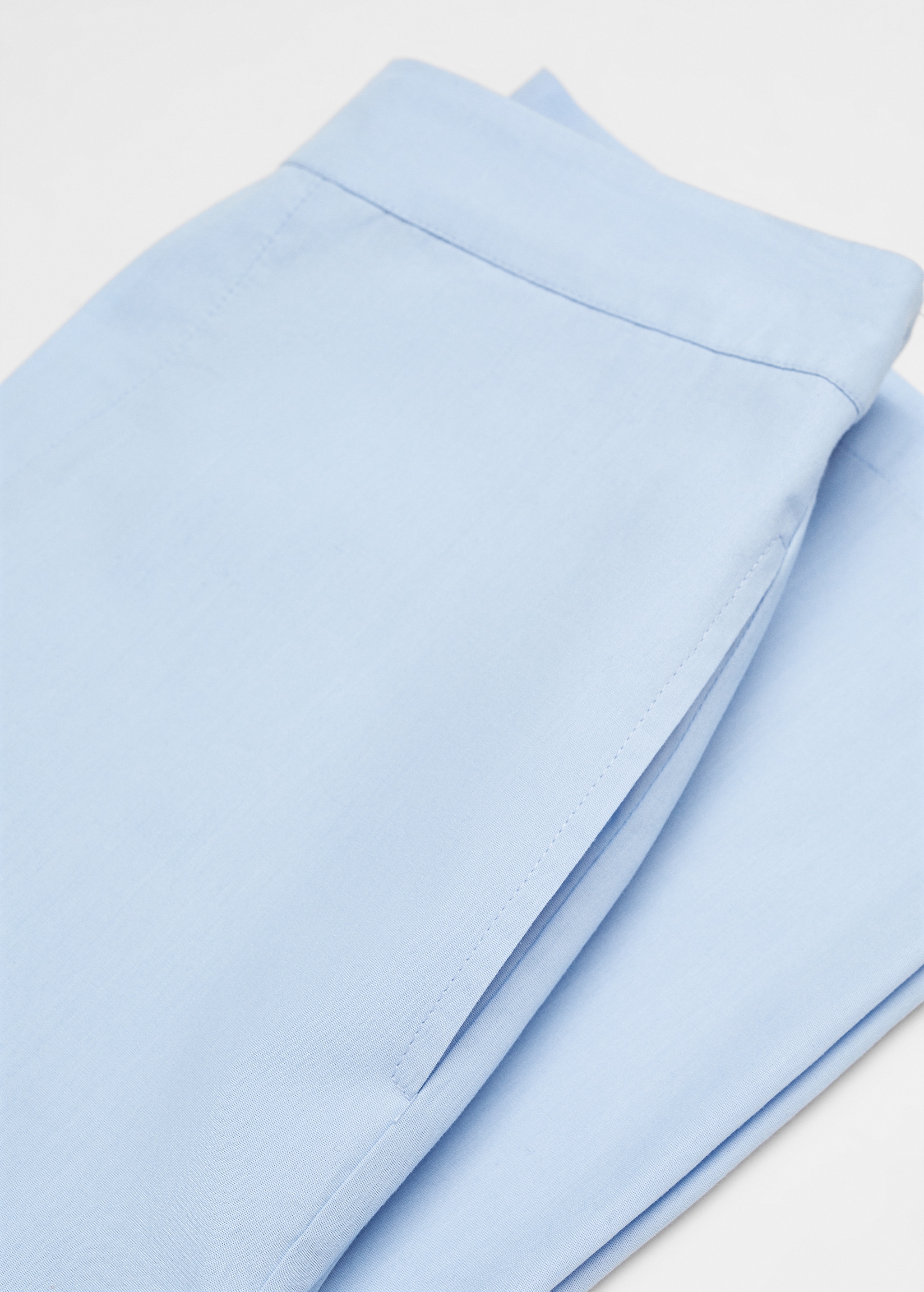 Cotton culotte trousers - Details of the article 8
