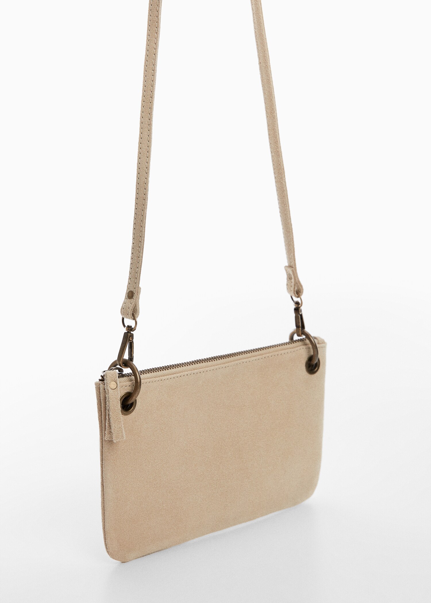 Sac enveloppe cuir - Plan moyen