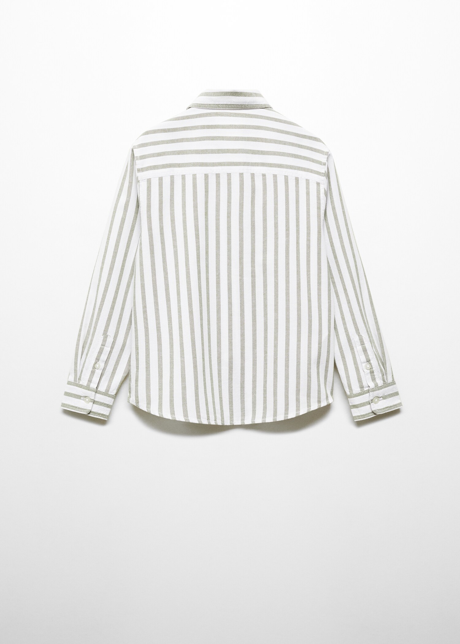 Cămașă slim fit cu dungi - Spatele articolului
