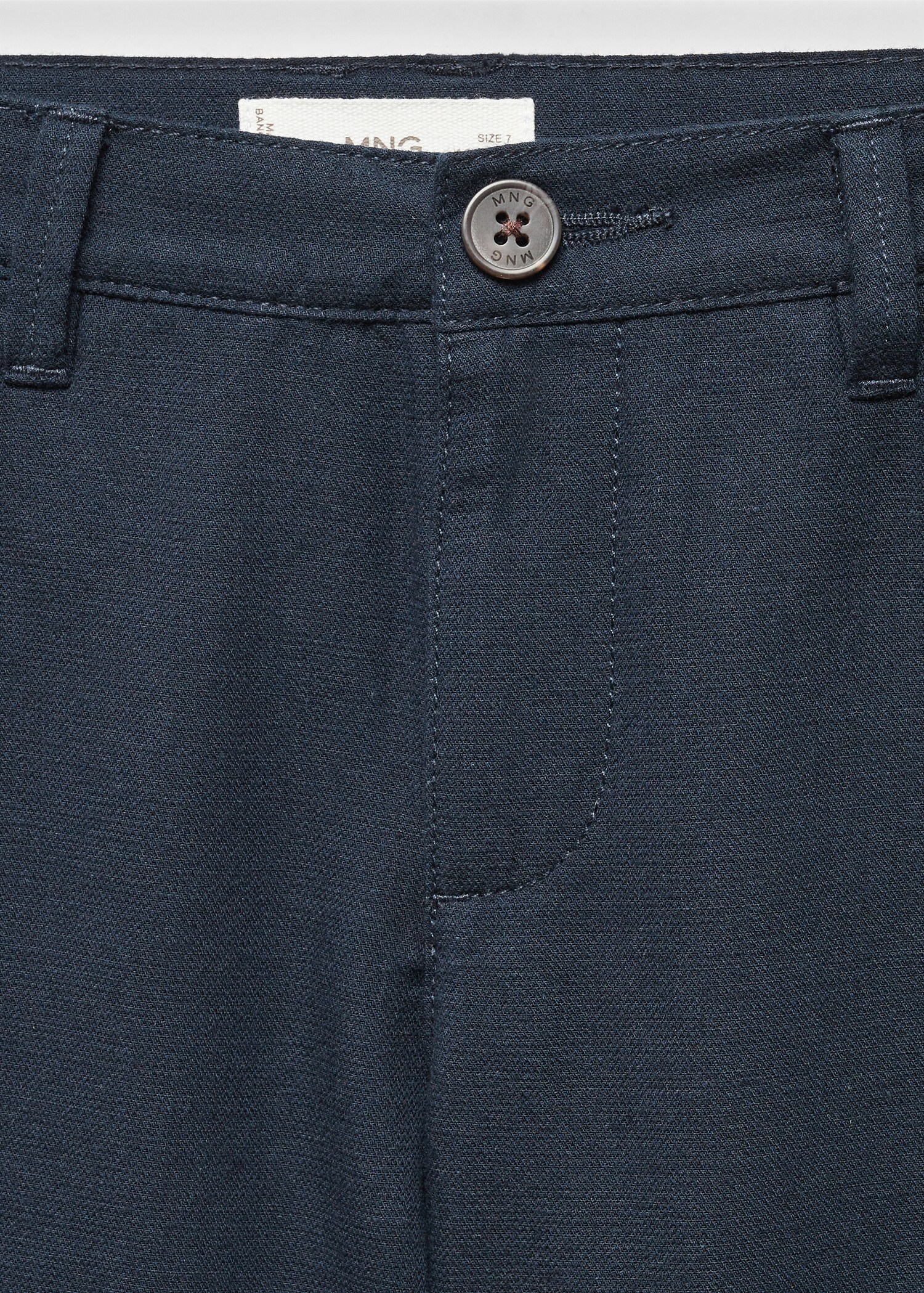 Chino-Bermudashorts aus Leinen - Detail des Artikels 8