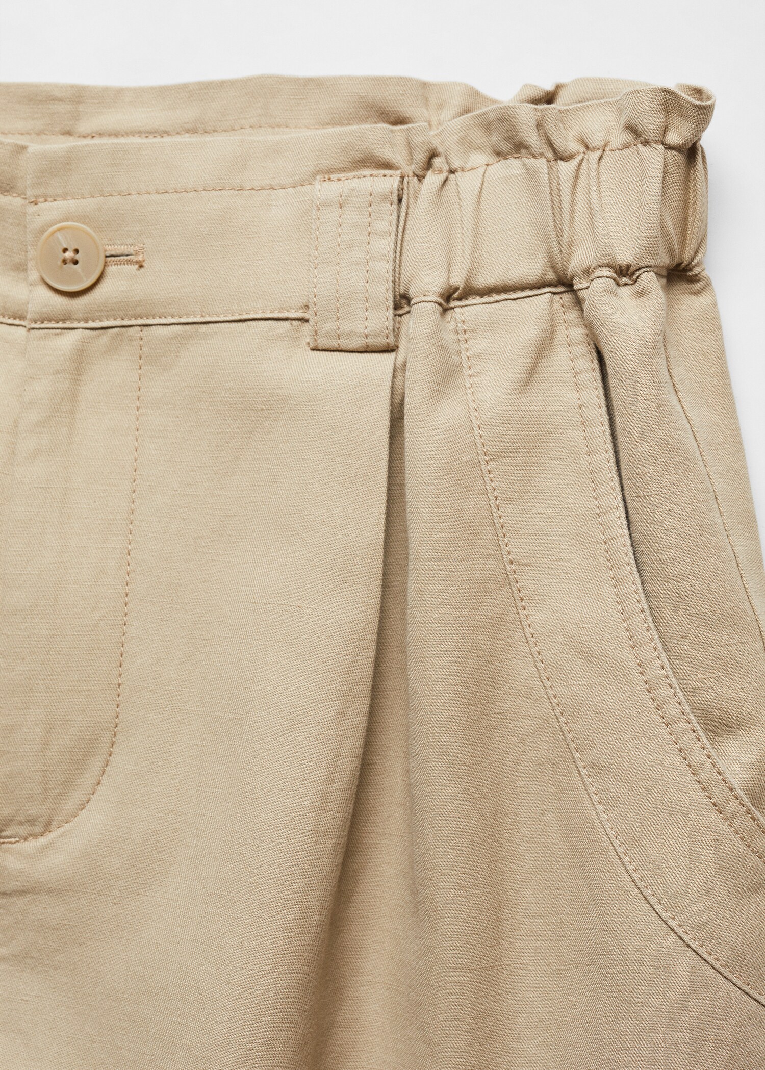 Pantalon cargo lin - Détail de l'article 8