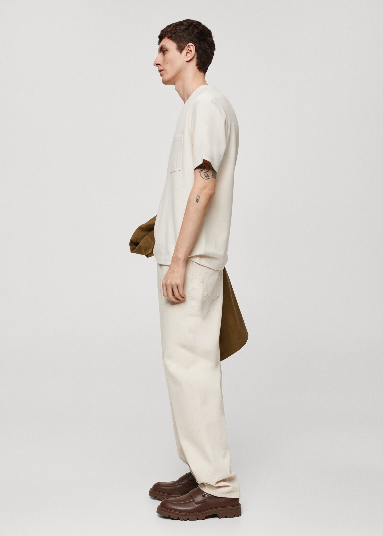 Relaxed-fit t-shirt with pocket - Details of the article 2