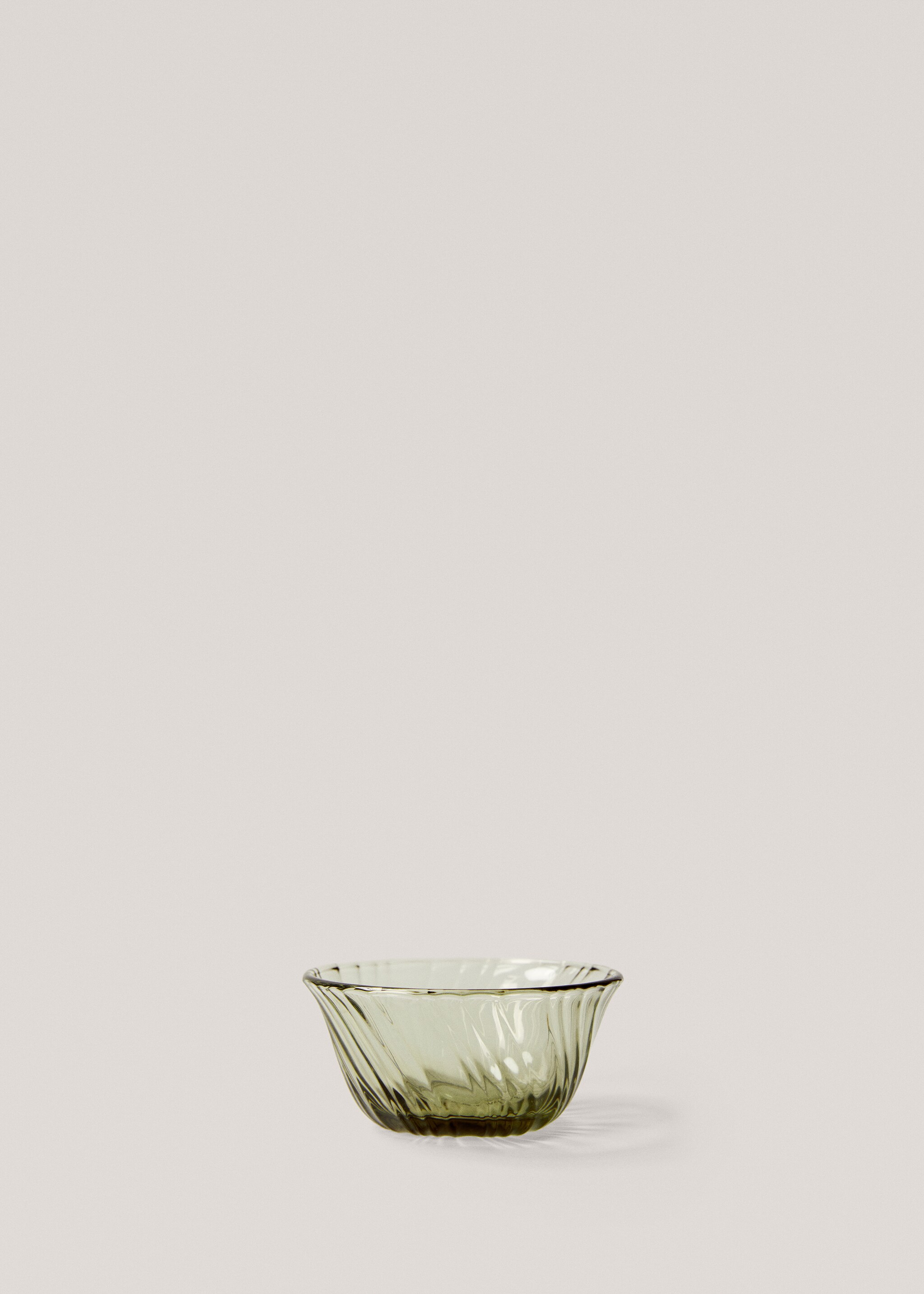 Embossed glass bowl - Article without model
