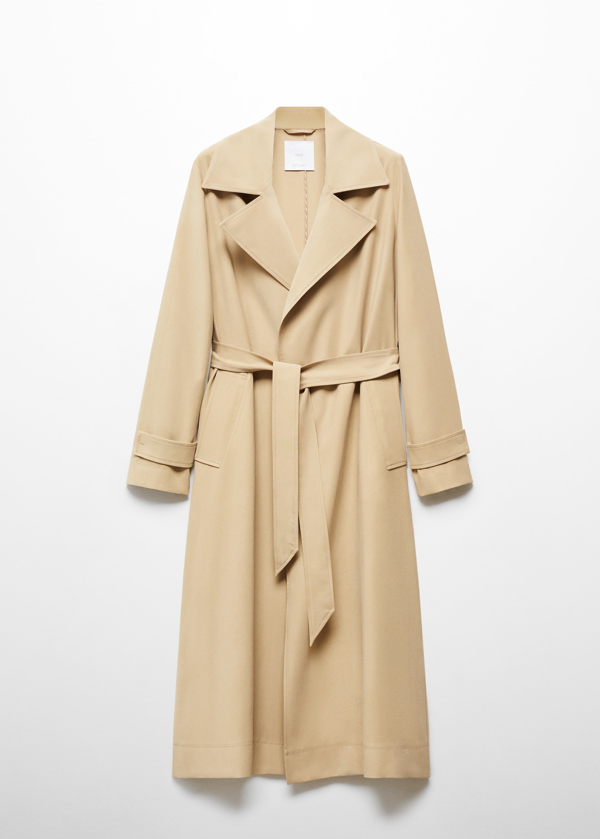 Flowy lapel trench - Article without model