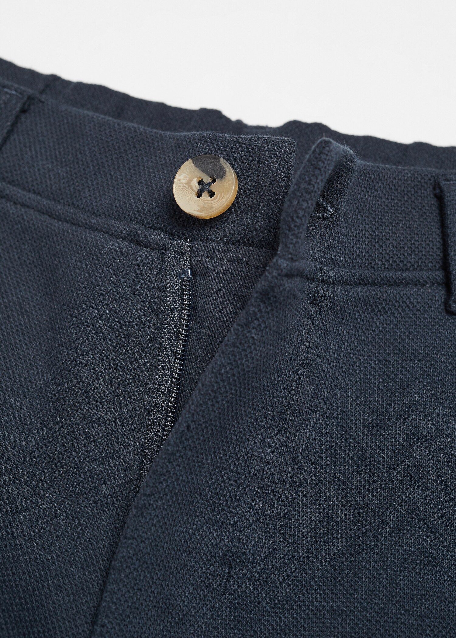 Slim-Fit-Bermudashorts im Chino-Stil aus Baumwolle - Detail des Artikels 8