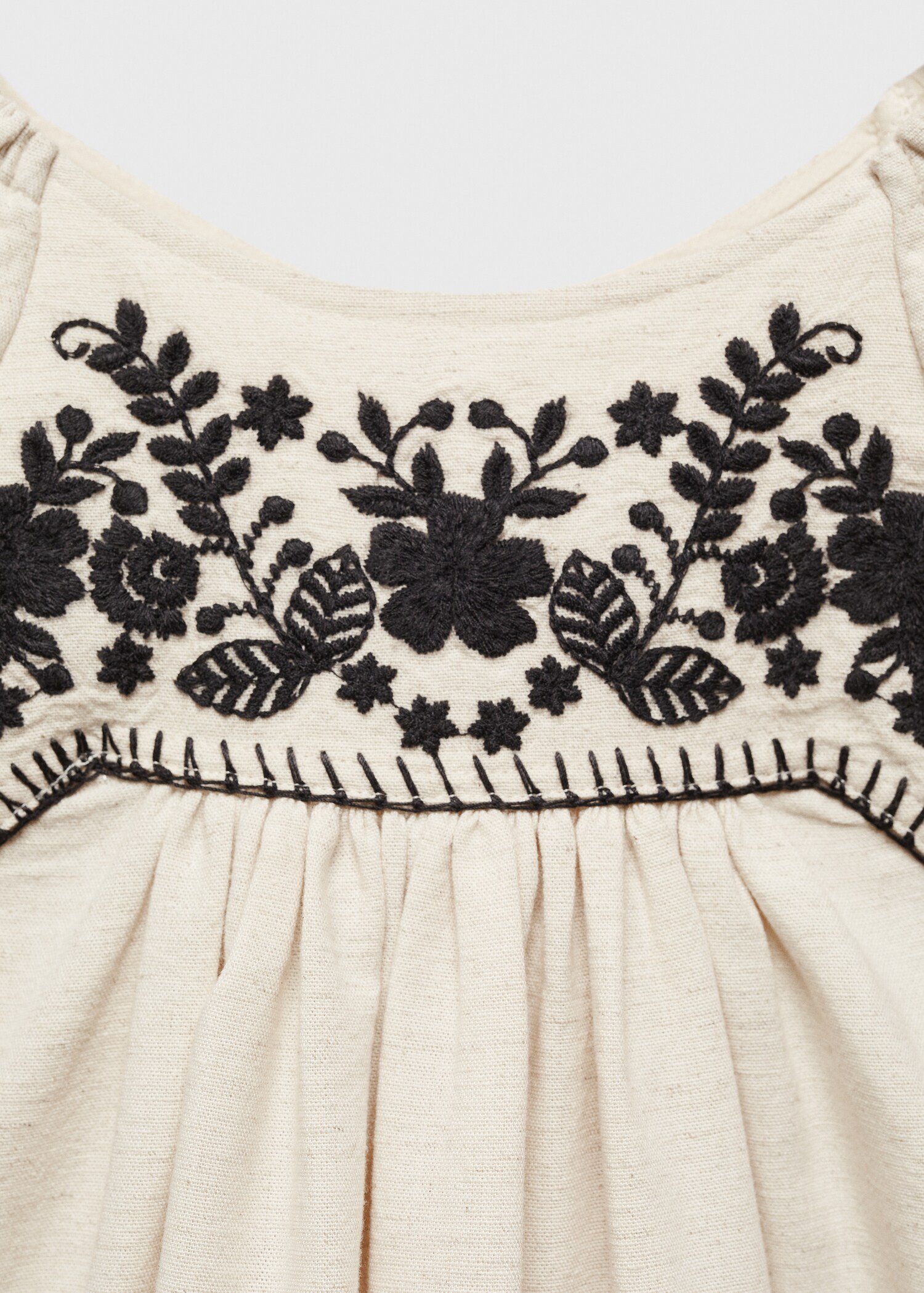 Ready to ship embroidery poetry dress on sale