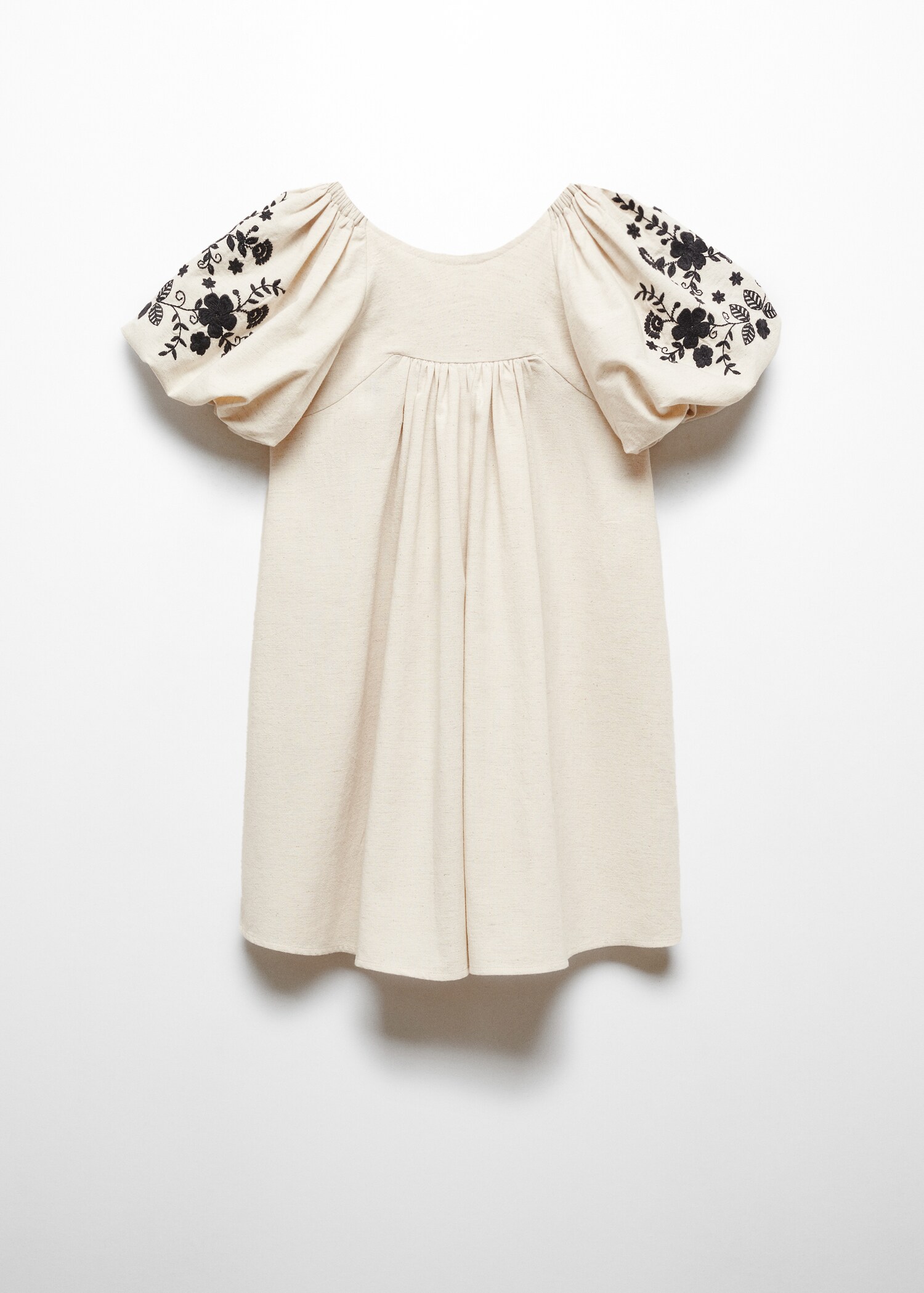 Robe à broderie florale - Verso de l’article