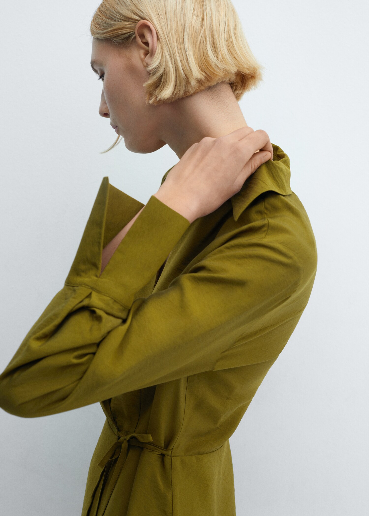 Robe cache-cœur nœud - Détail de l'article 2