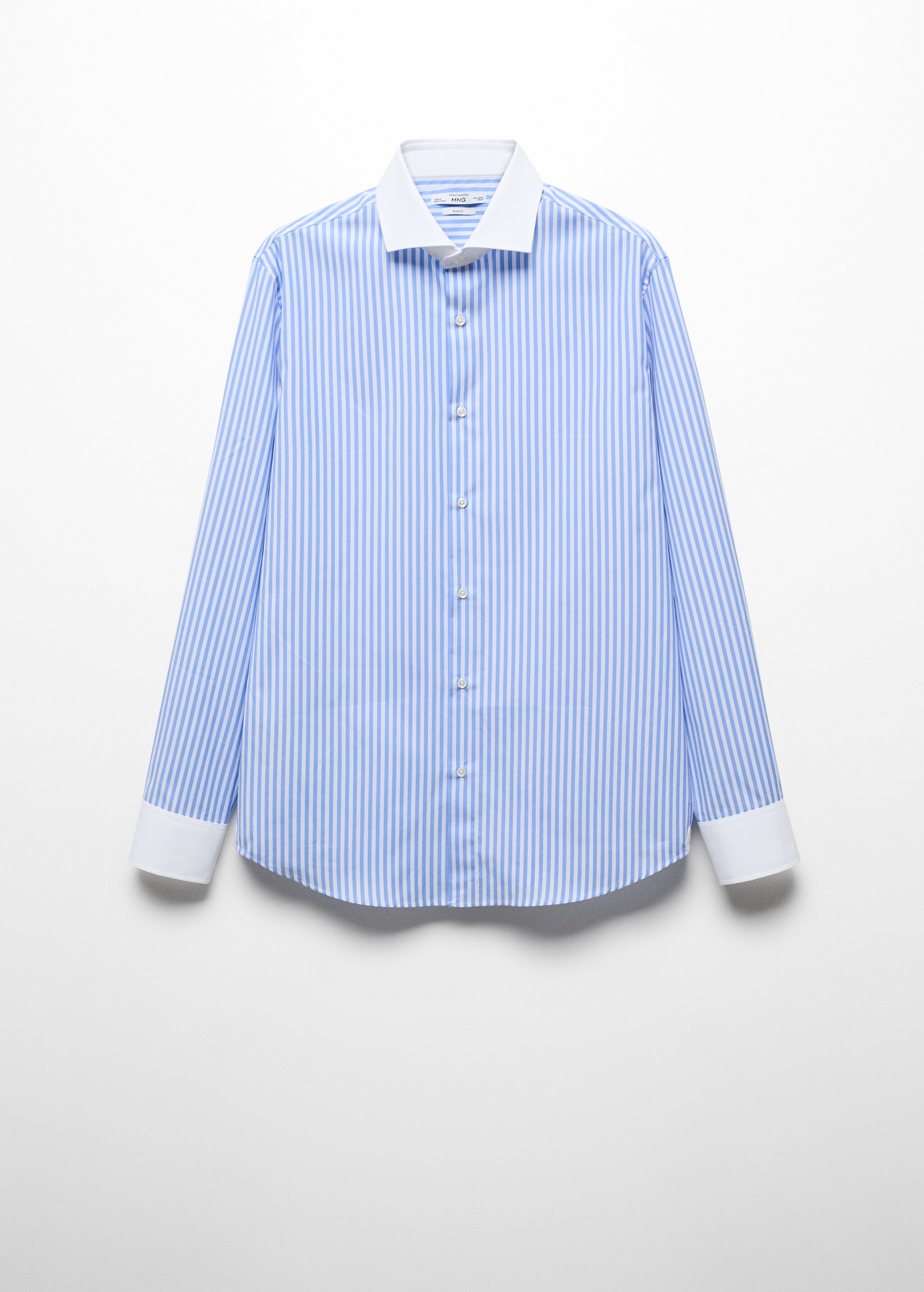 Slim fit striped print shirt - Article without model