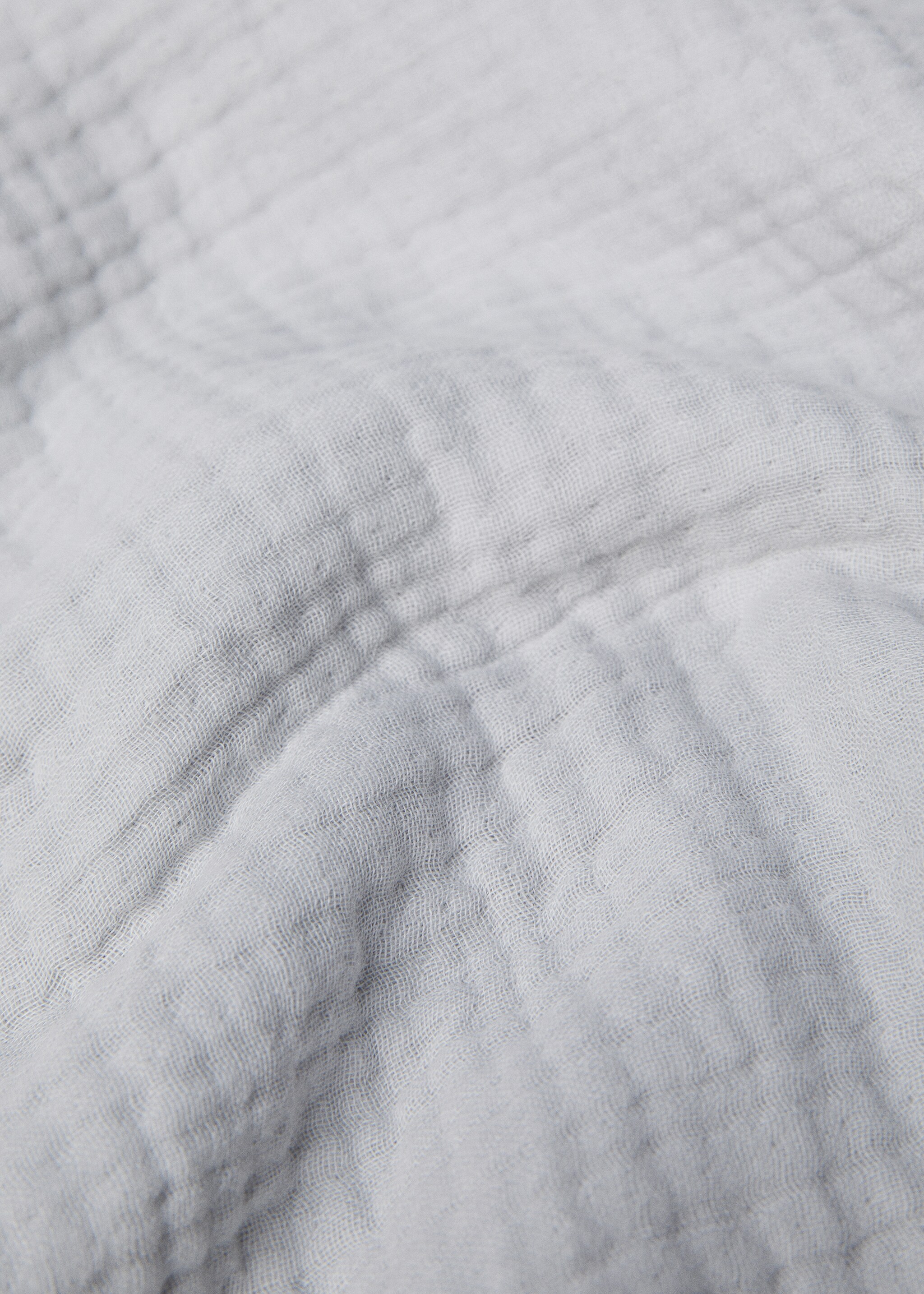 Cotton textured blanket - Details of the article 1
