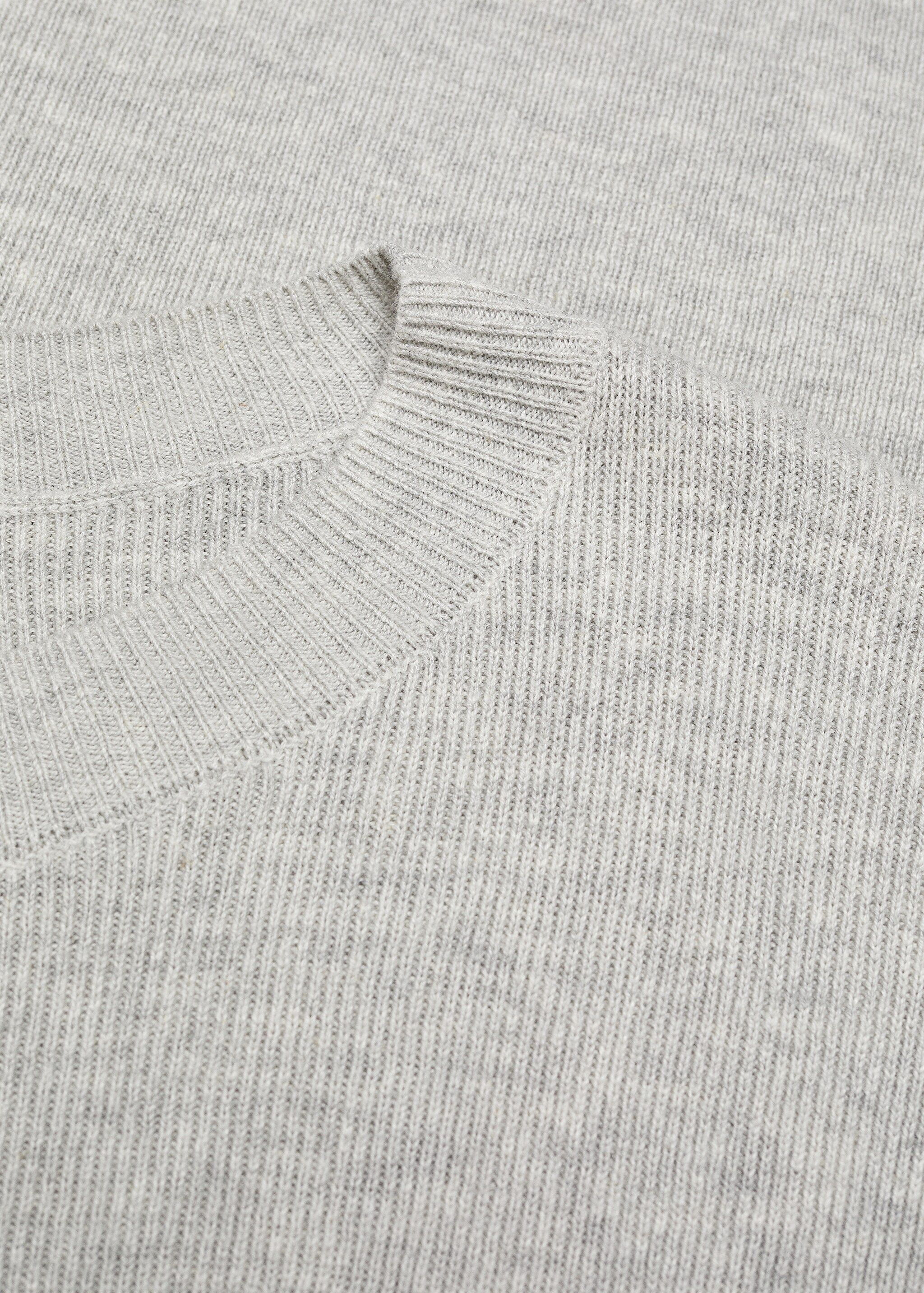 Cotton linen-blend knit t-shirt - Details of the article 8