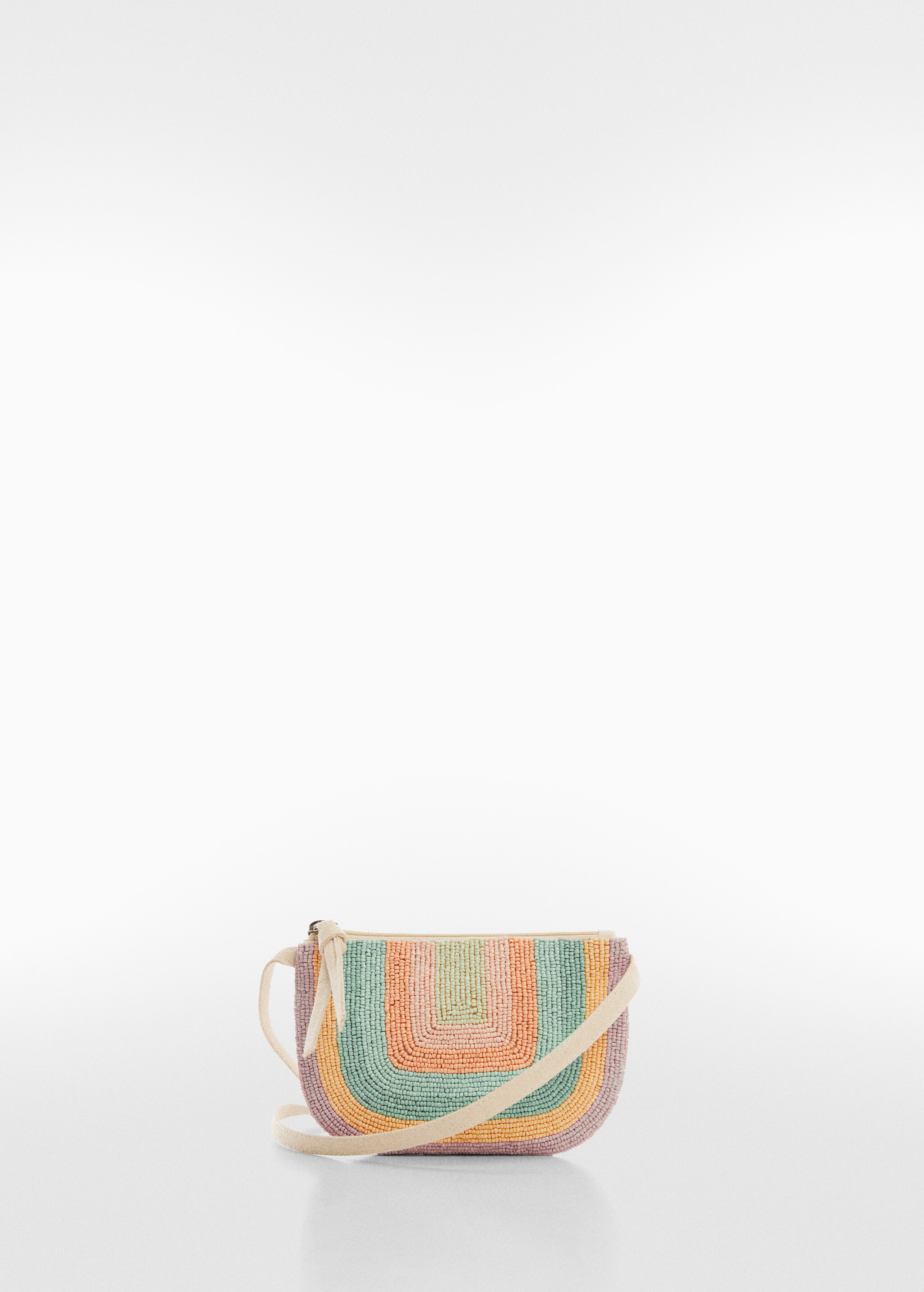 حقيبة مطرزة بألوان قوس قزح - منتج دون نموذج