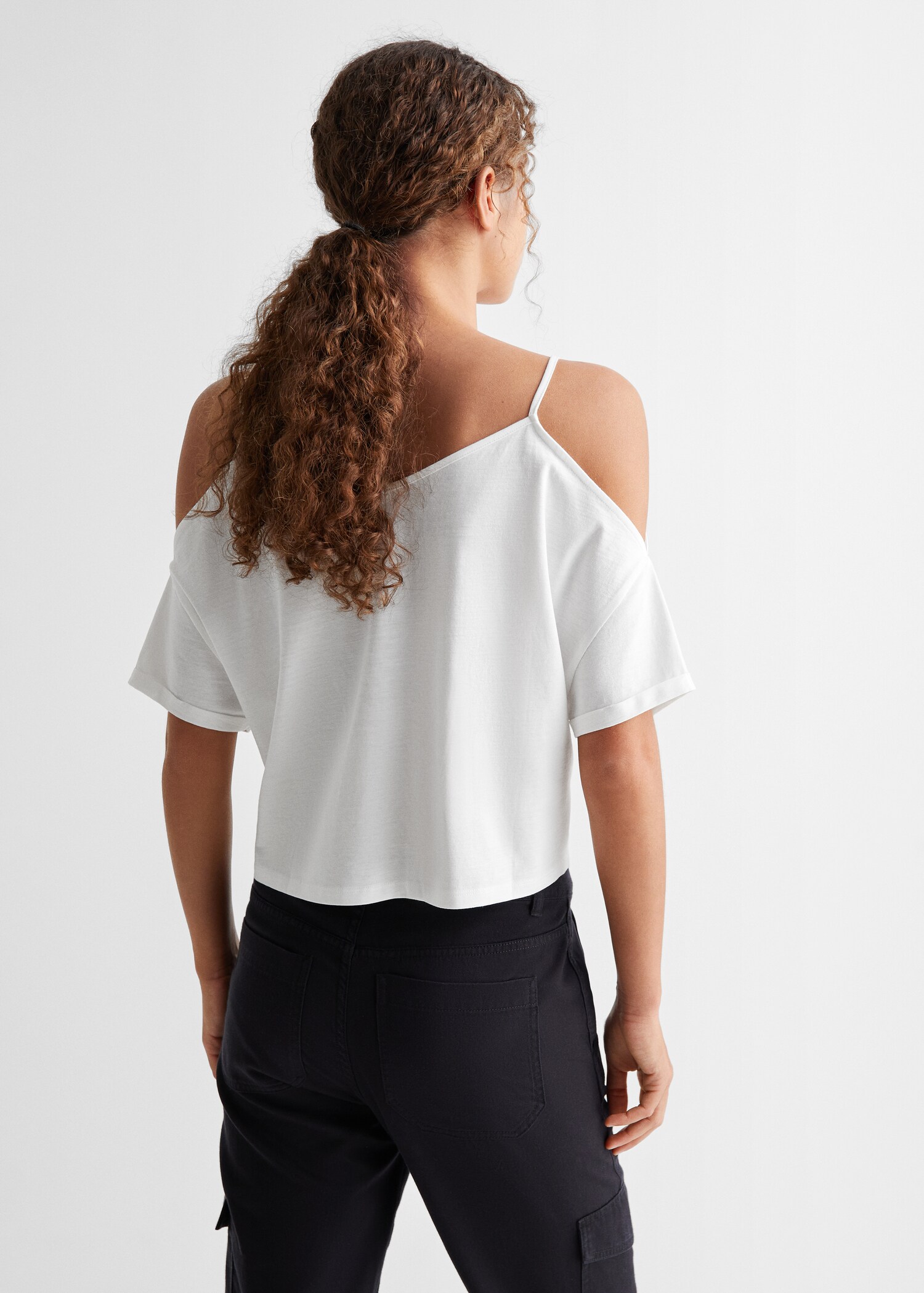 Off shoulders T-shirt - Зворотна сторона товару