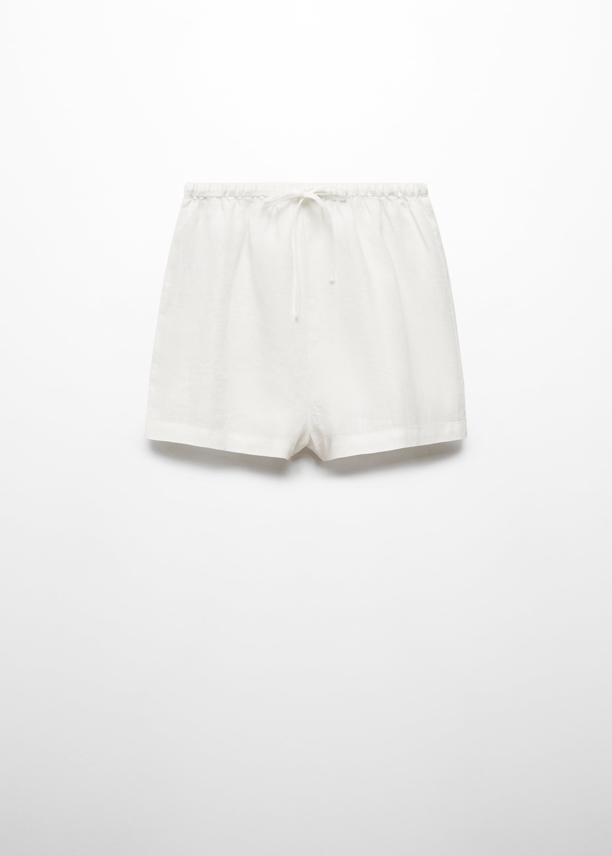 Linen pyjama shorts - Article without model