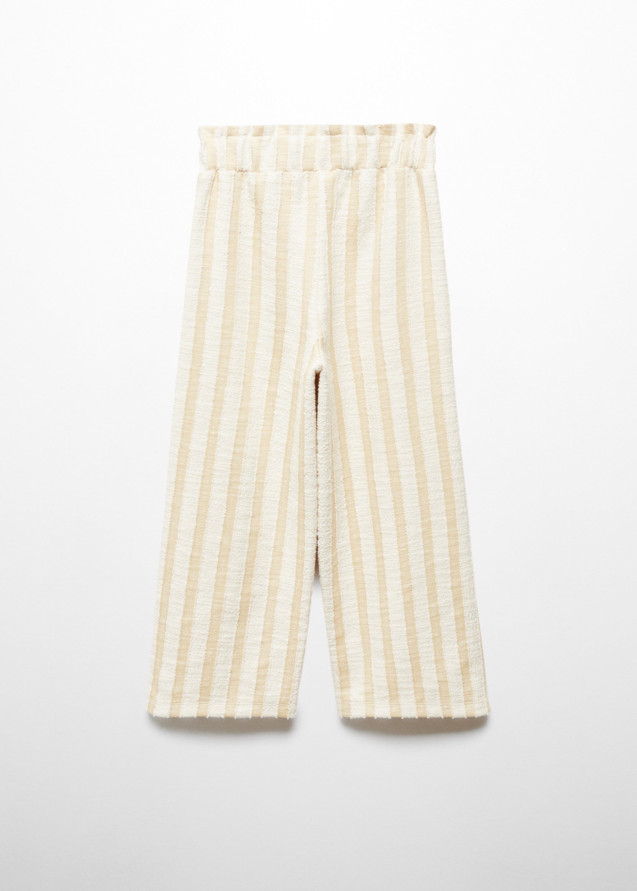 Culotte stripes trousers - Reverse of the article