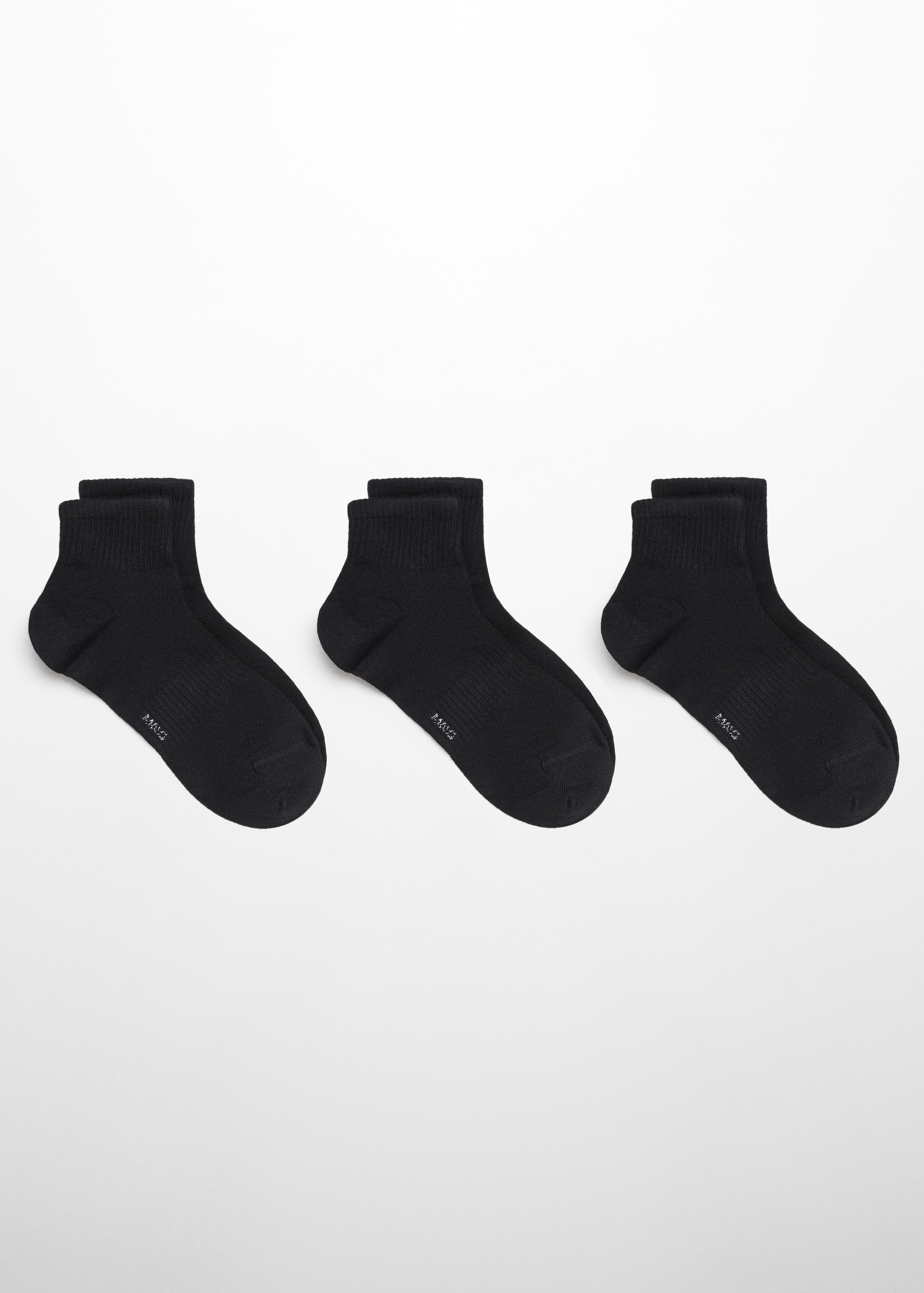 Pack 3 calzini cotone coste - Articolo senza modello