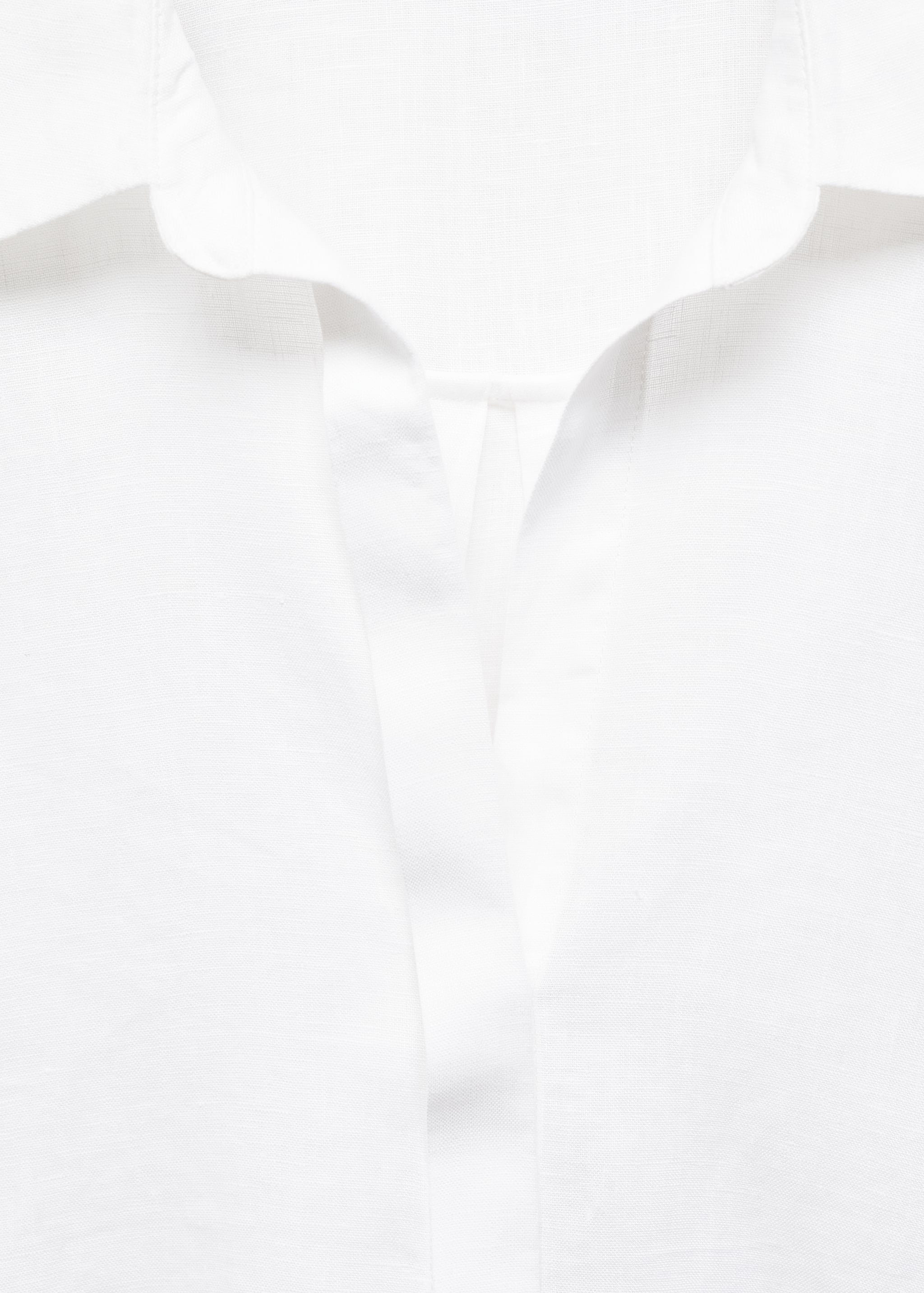 Linen 100% shirt - Details of the article 8