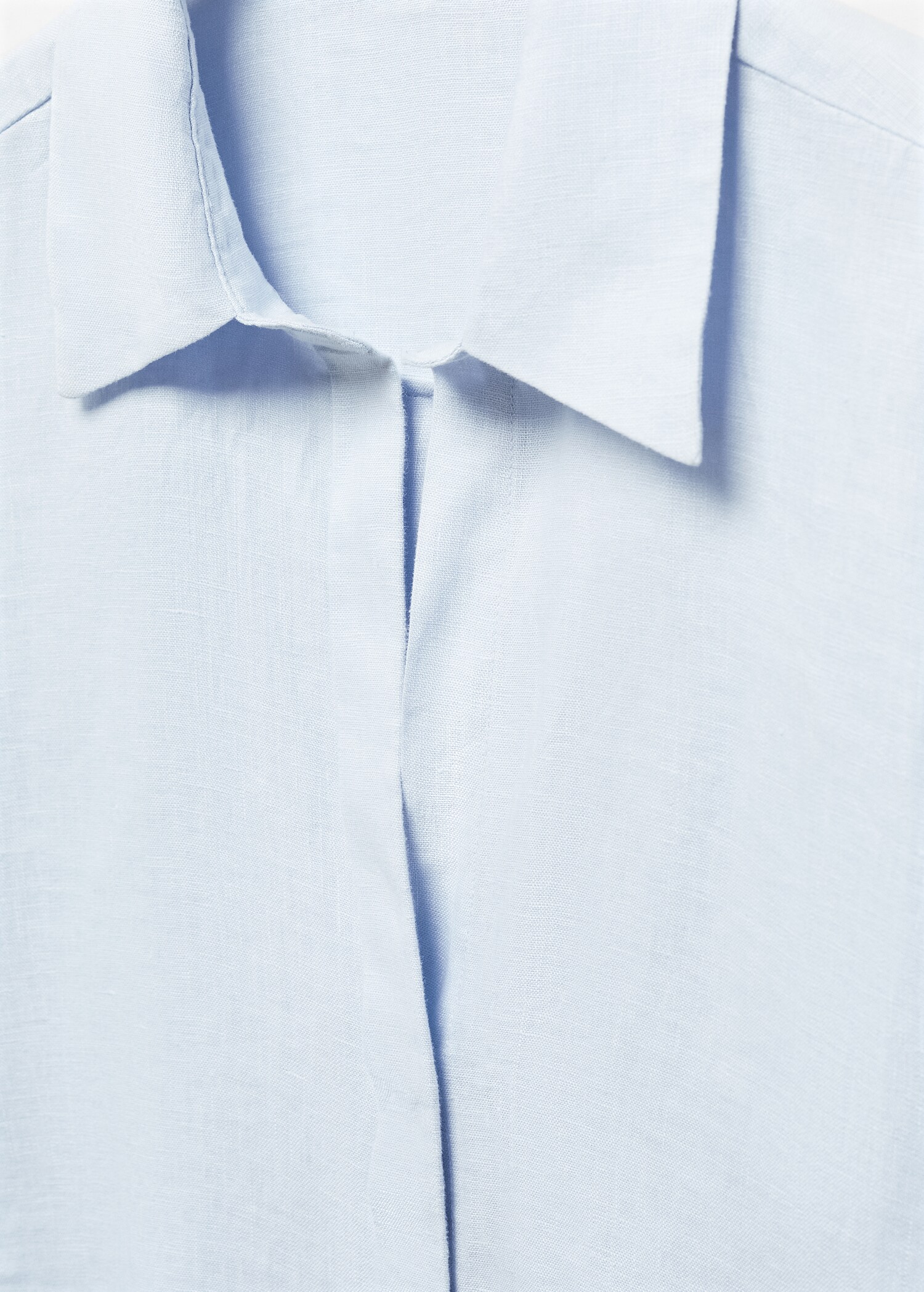 Linen 100% shirt - Details of the article 8