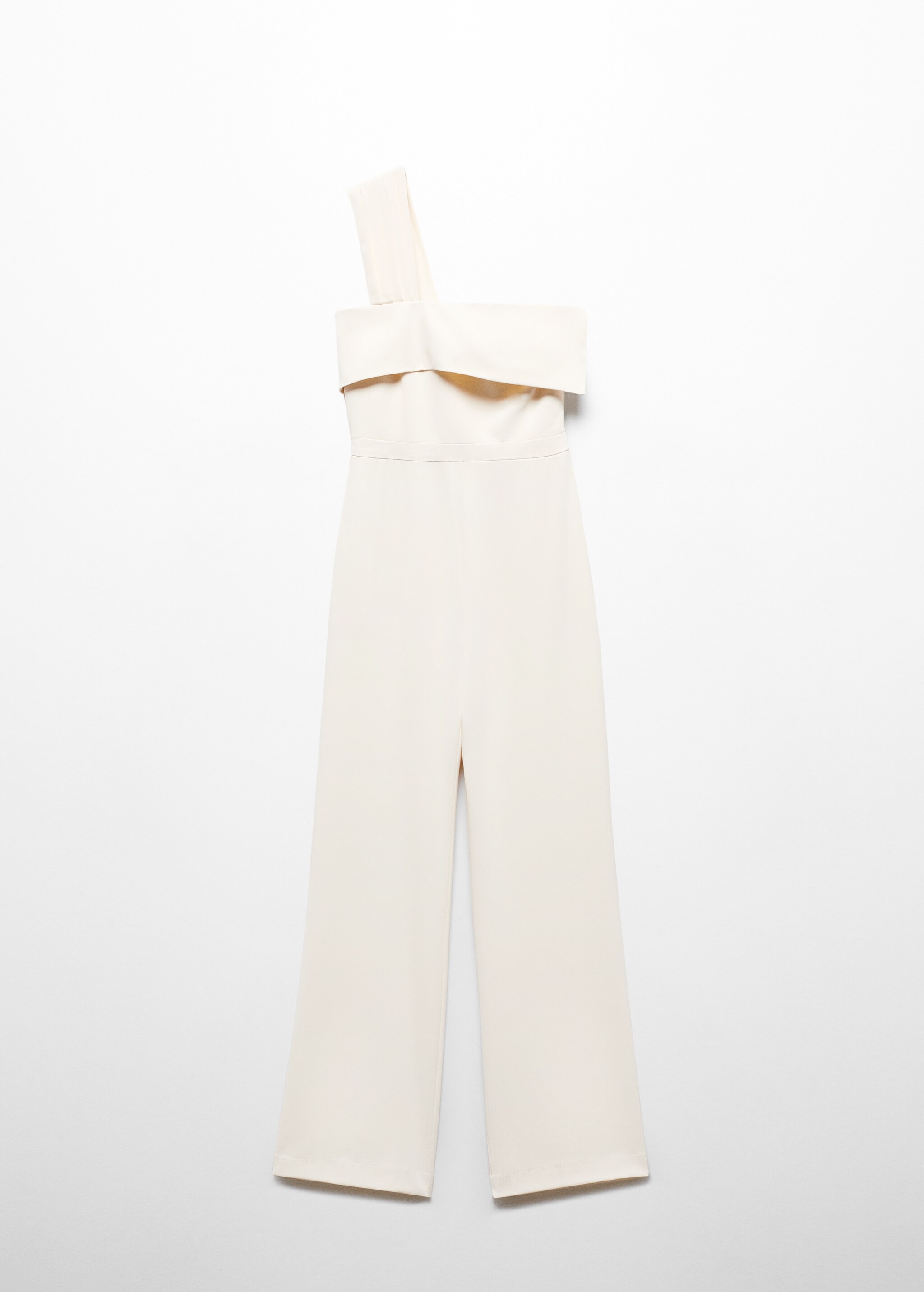 Ruffled asymmetric jumpsuit - Article without model
