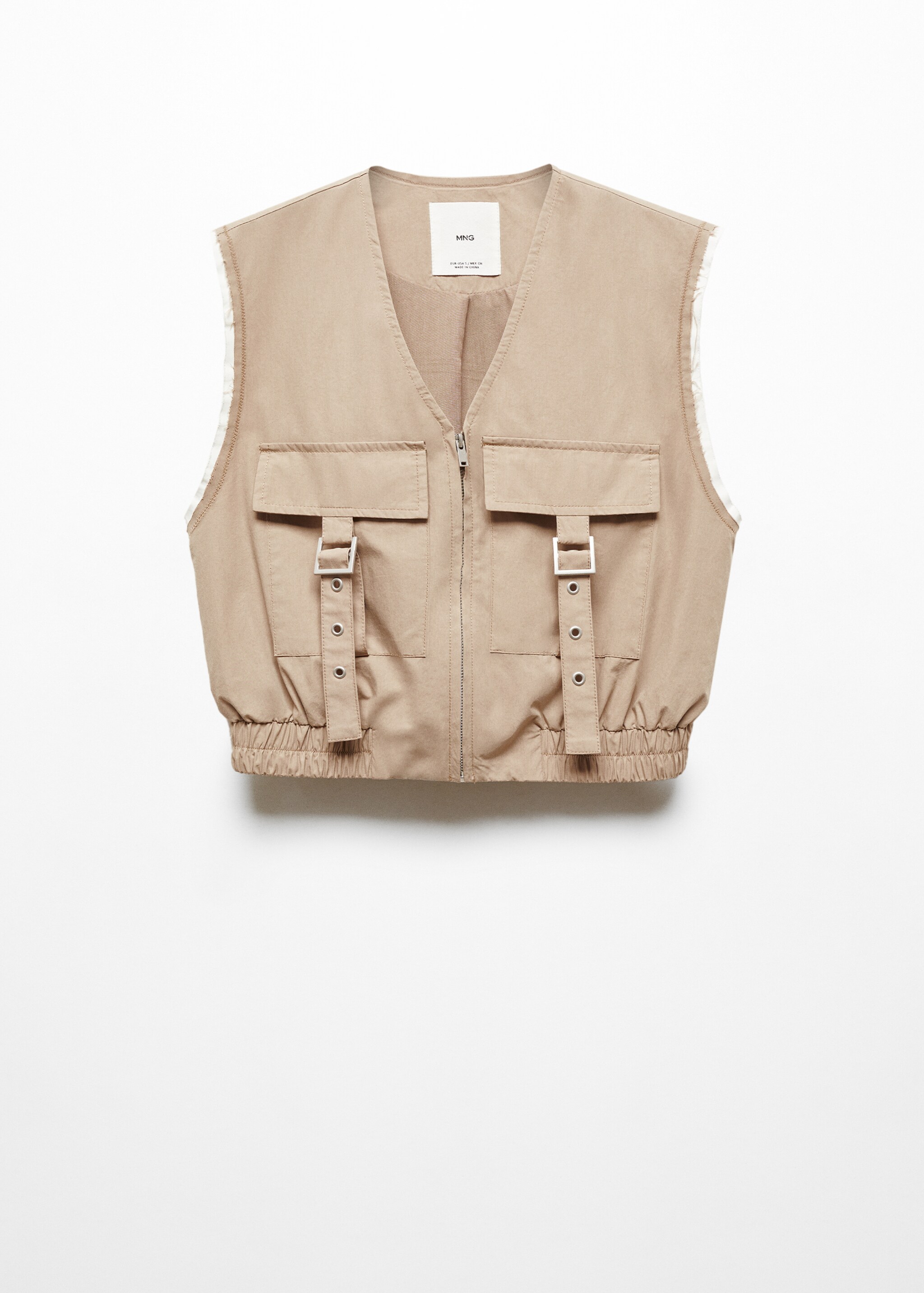 Vest with cargo pockets - Article without model